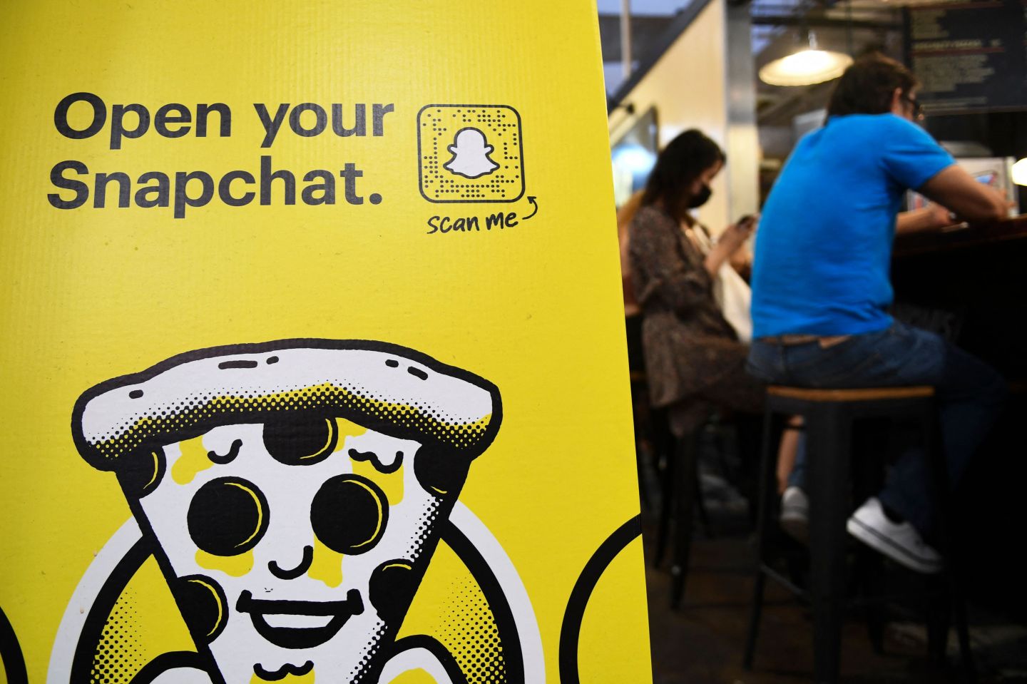 Snapchat signage