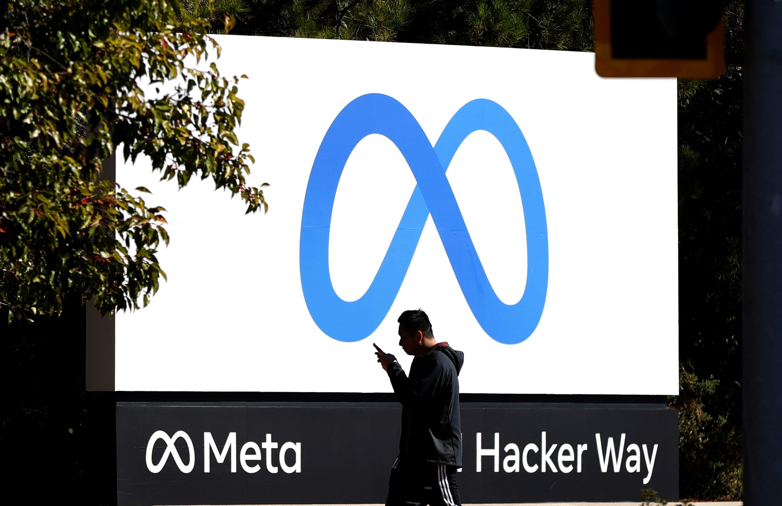 A new name and logo were unveiled at Facebook headquarters in Menlo Park, Calif., on Oct. 28, 2021, after a much anticipated rebranding for the company.