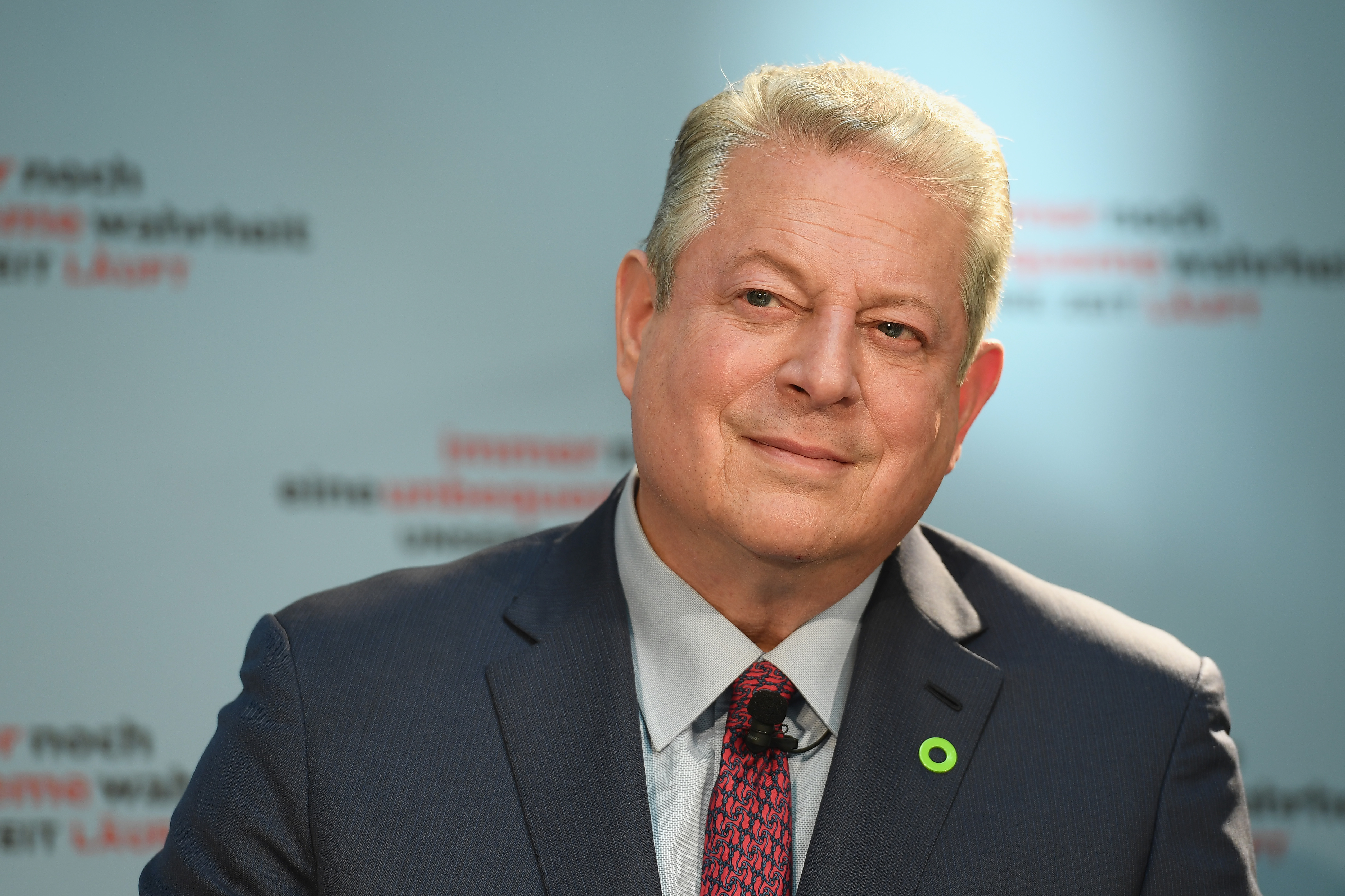 Former Vice President Al Gore attends a press conference for “An Inconvenient Sequel: Truth to Power” in 2017 in Berlin.
