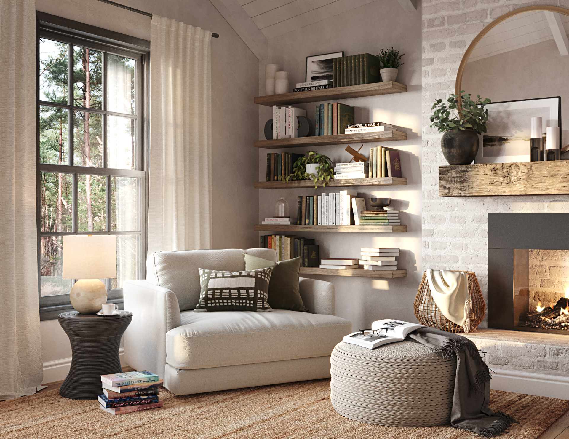 Bookworms will get one step closer to making Pinterest-inspired reading rooms their own.