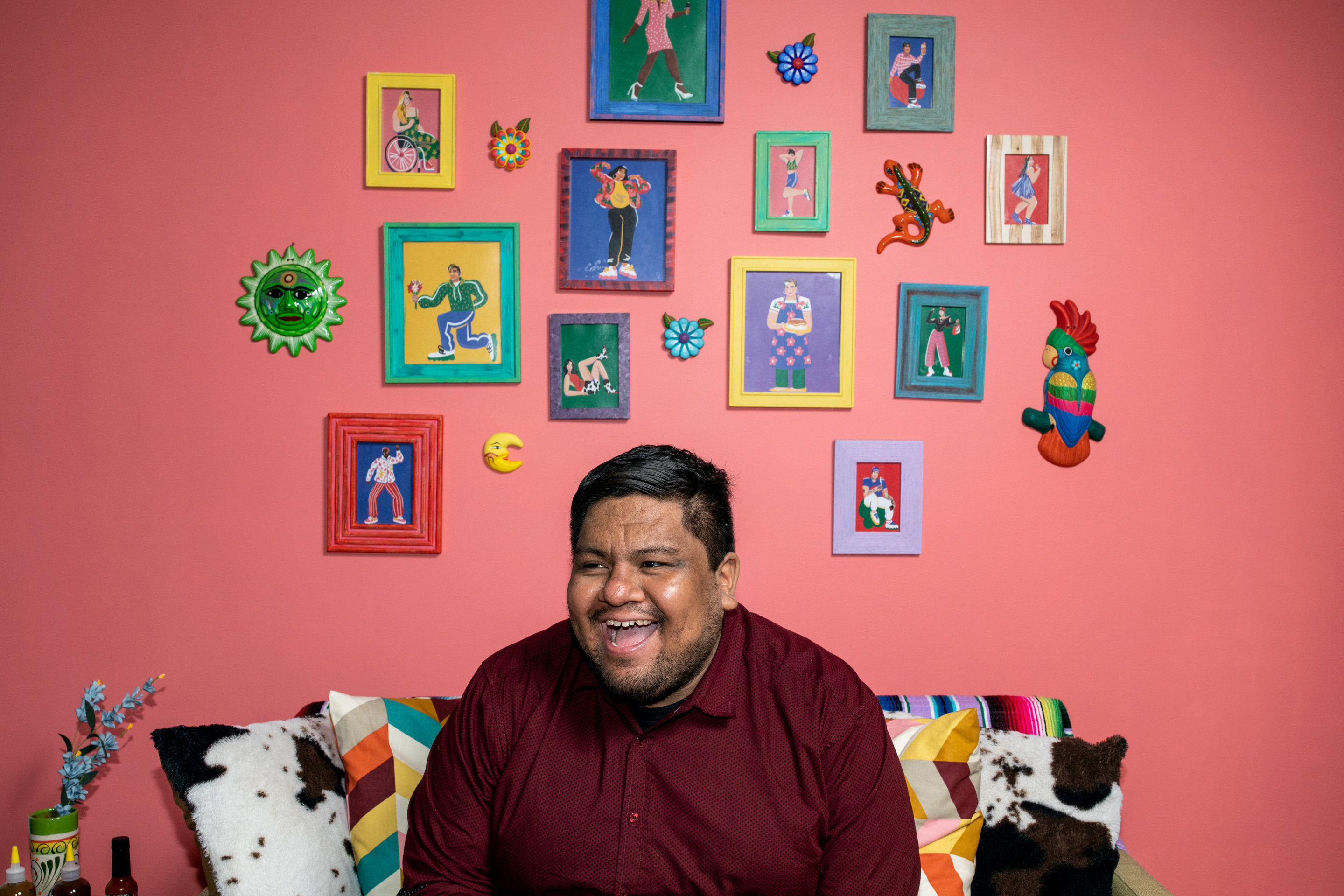 TikTok creator Leo Gonzalez photographed in Los Angeles on Friday, 9/24/2021.