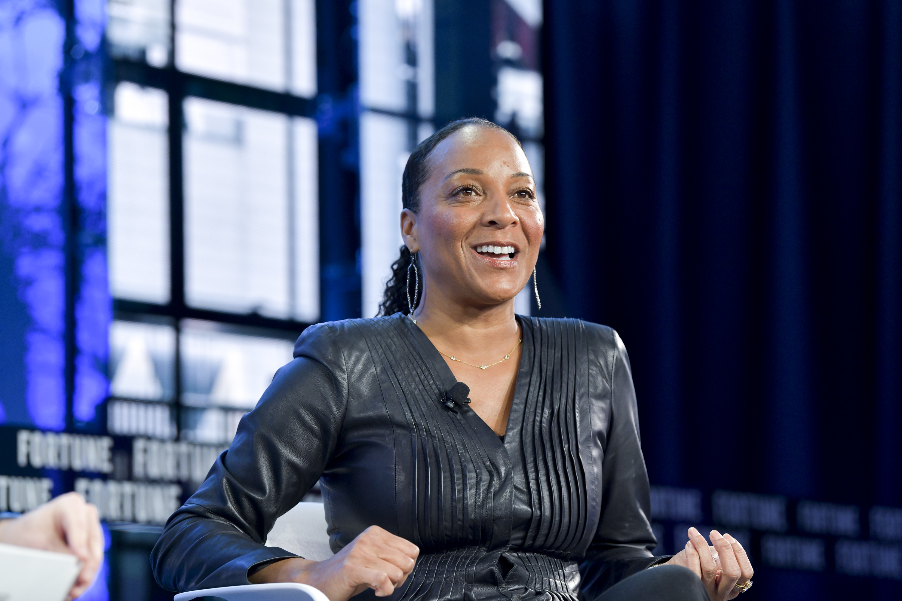 Tekedra Mawakana, co-CEO of Waymo, at Fortune Brainstorm Tech in Half Moon Bay, Calif. on Tuesday, November 30, 2021.