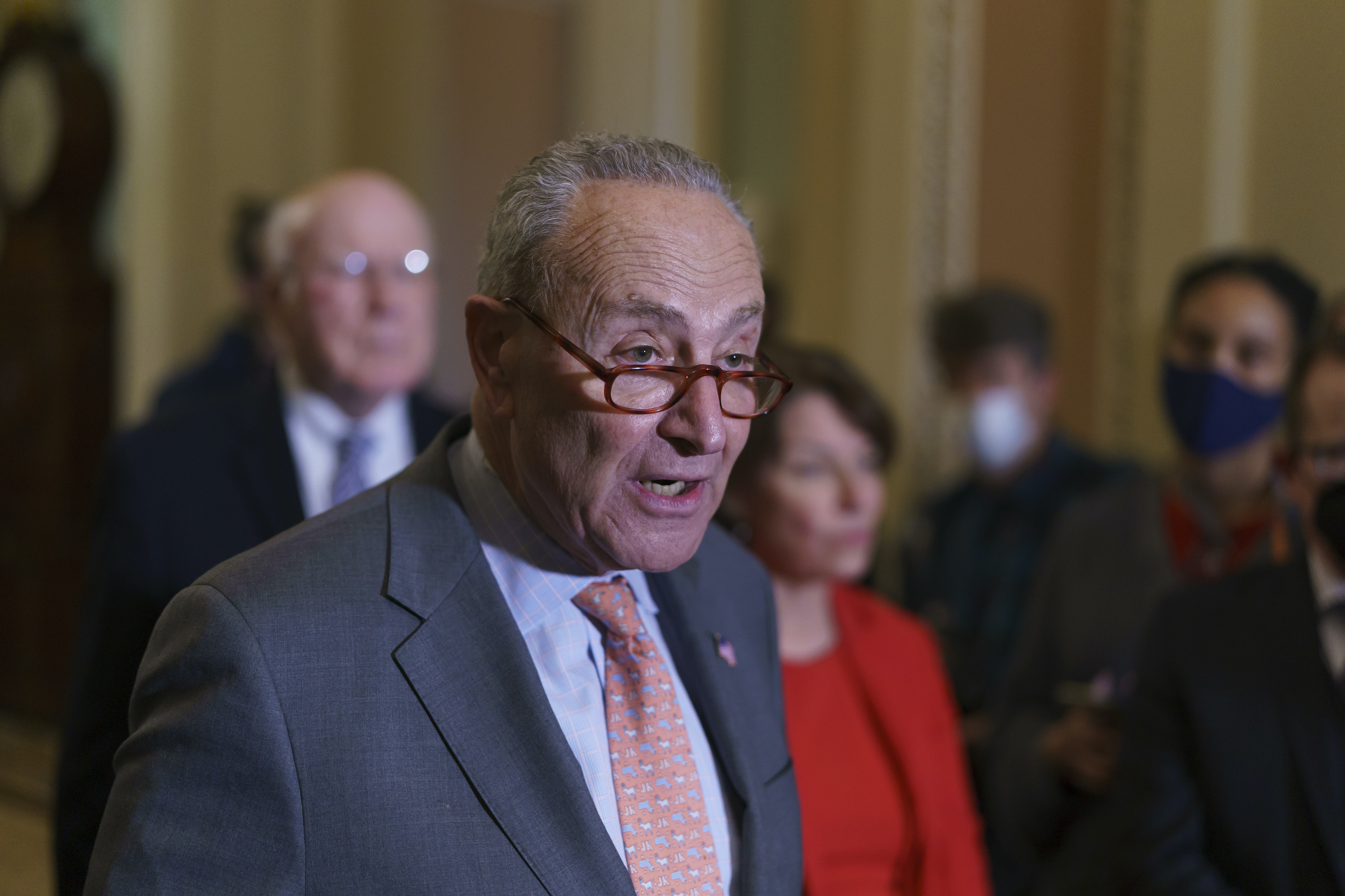 Senate Majority Leader Chuck Schumer, D-N.Y