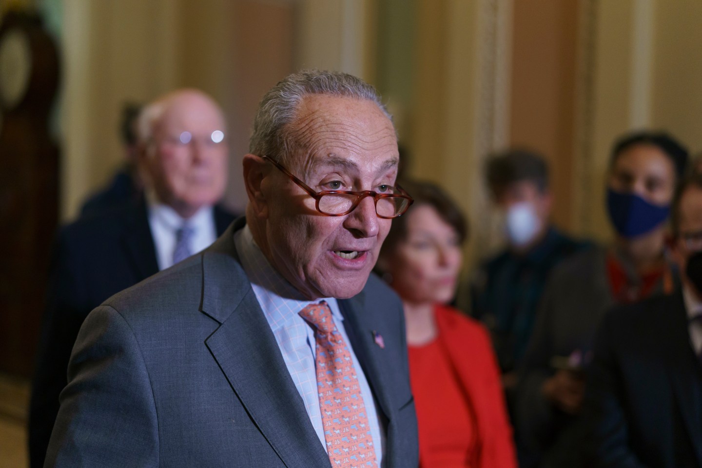 Senate Majority Leader Chuck Schumer, D-N.Y
