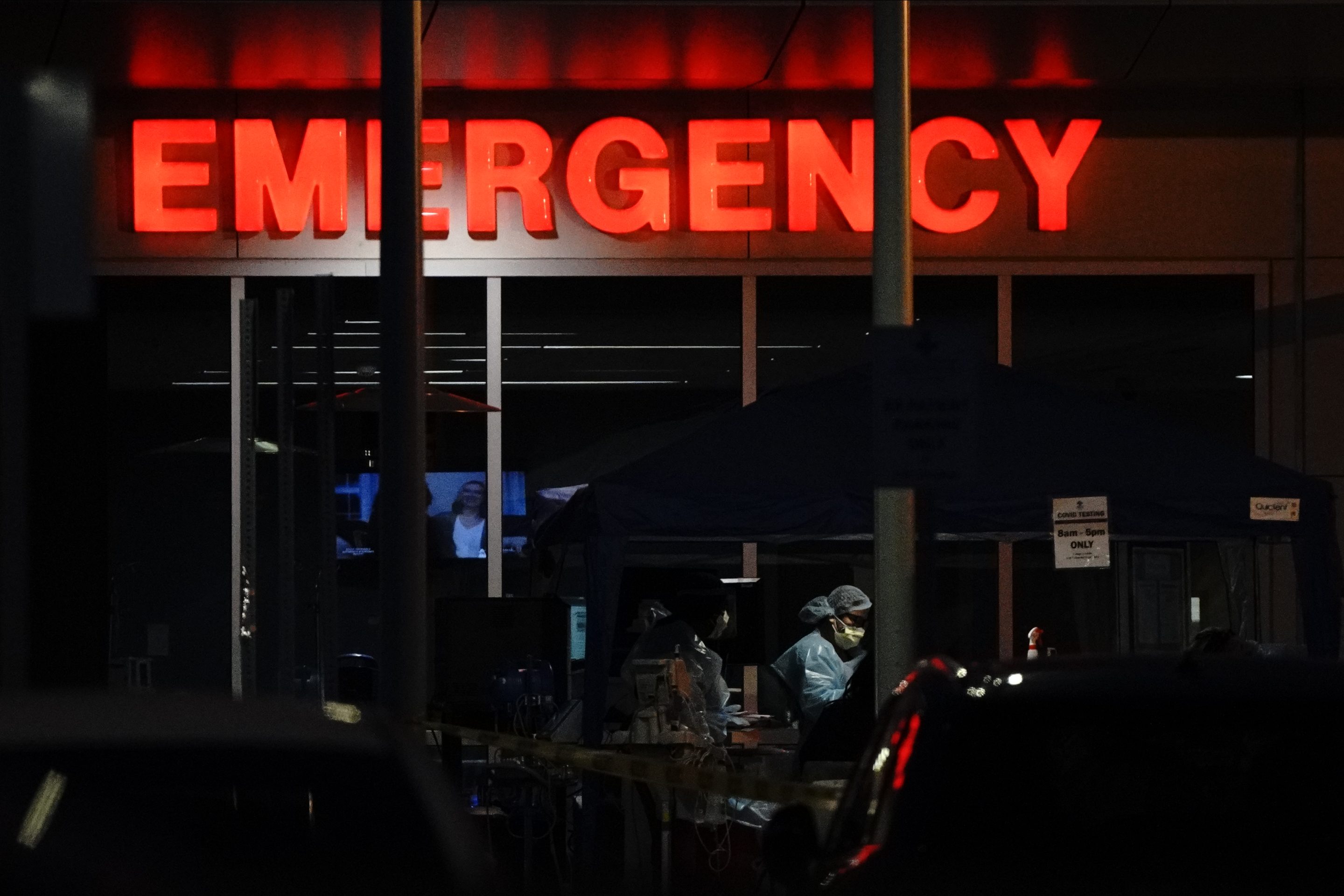 Emergency medical services are short-staffed because their crews fell sick. Those still on duty are overworked and underpaid.