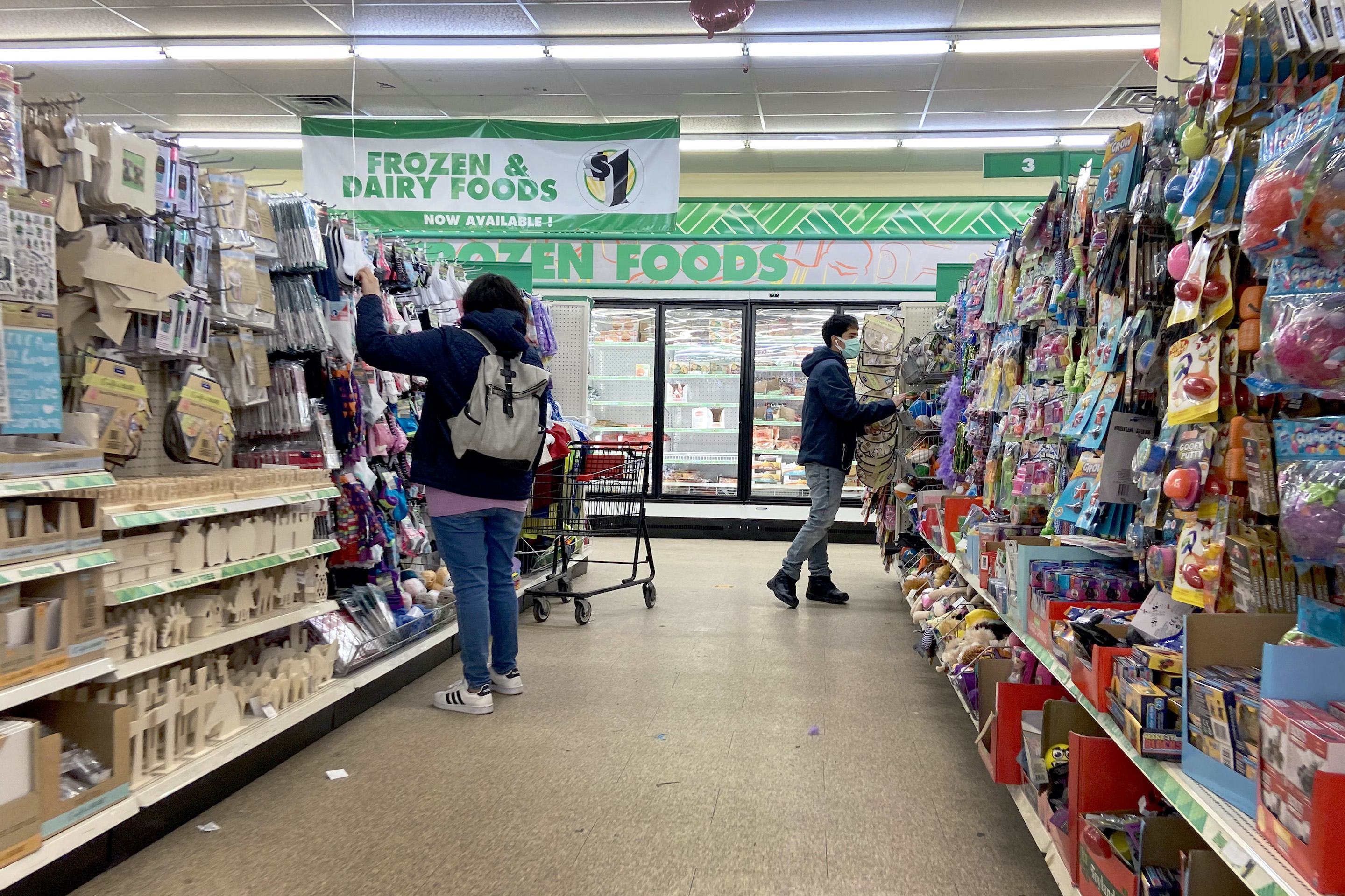 Dollar Tree aisle