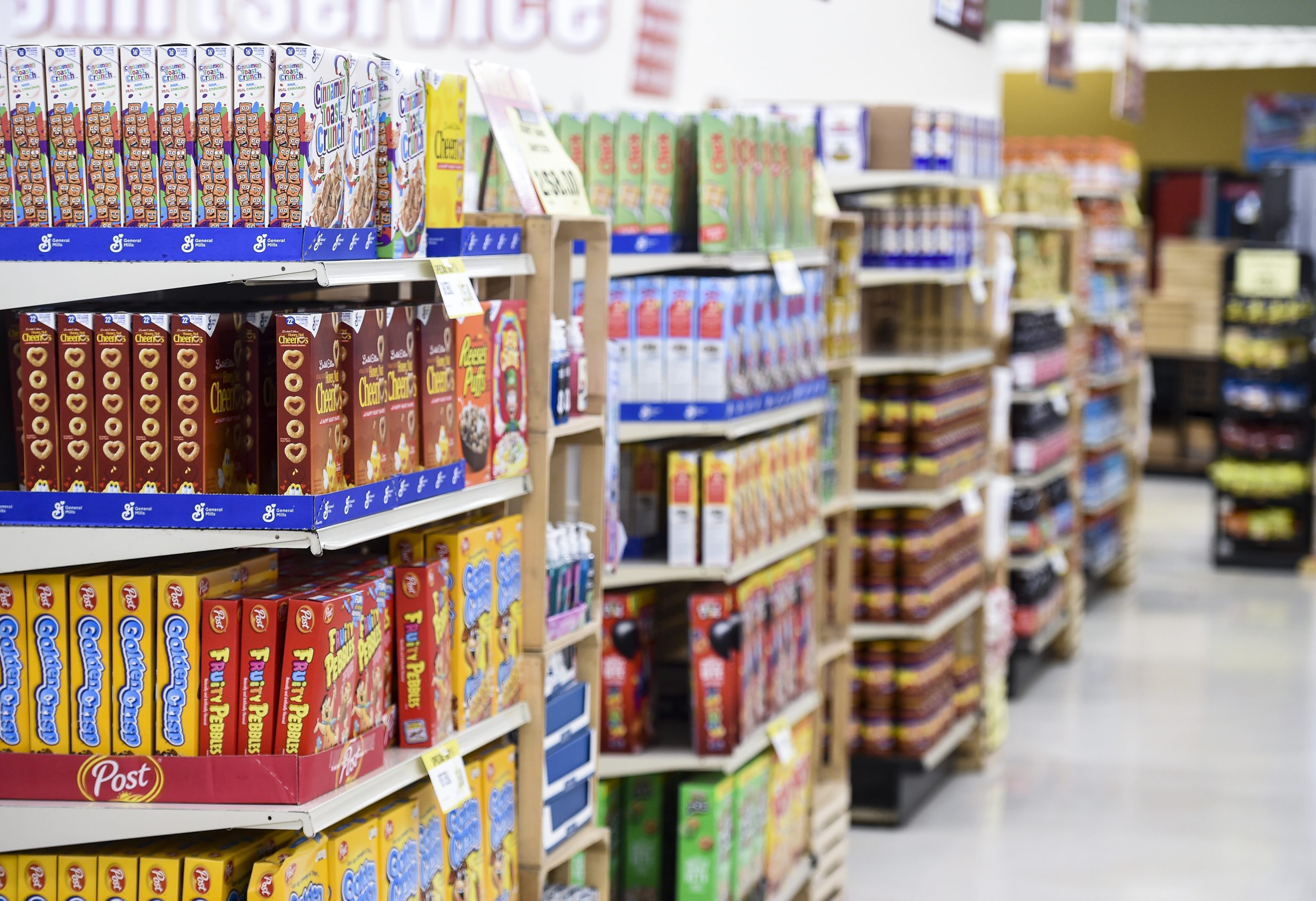 Grocery Store In Pennsylvania During COVID-19 pandemic
