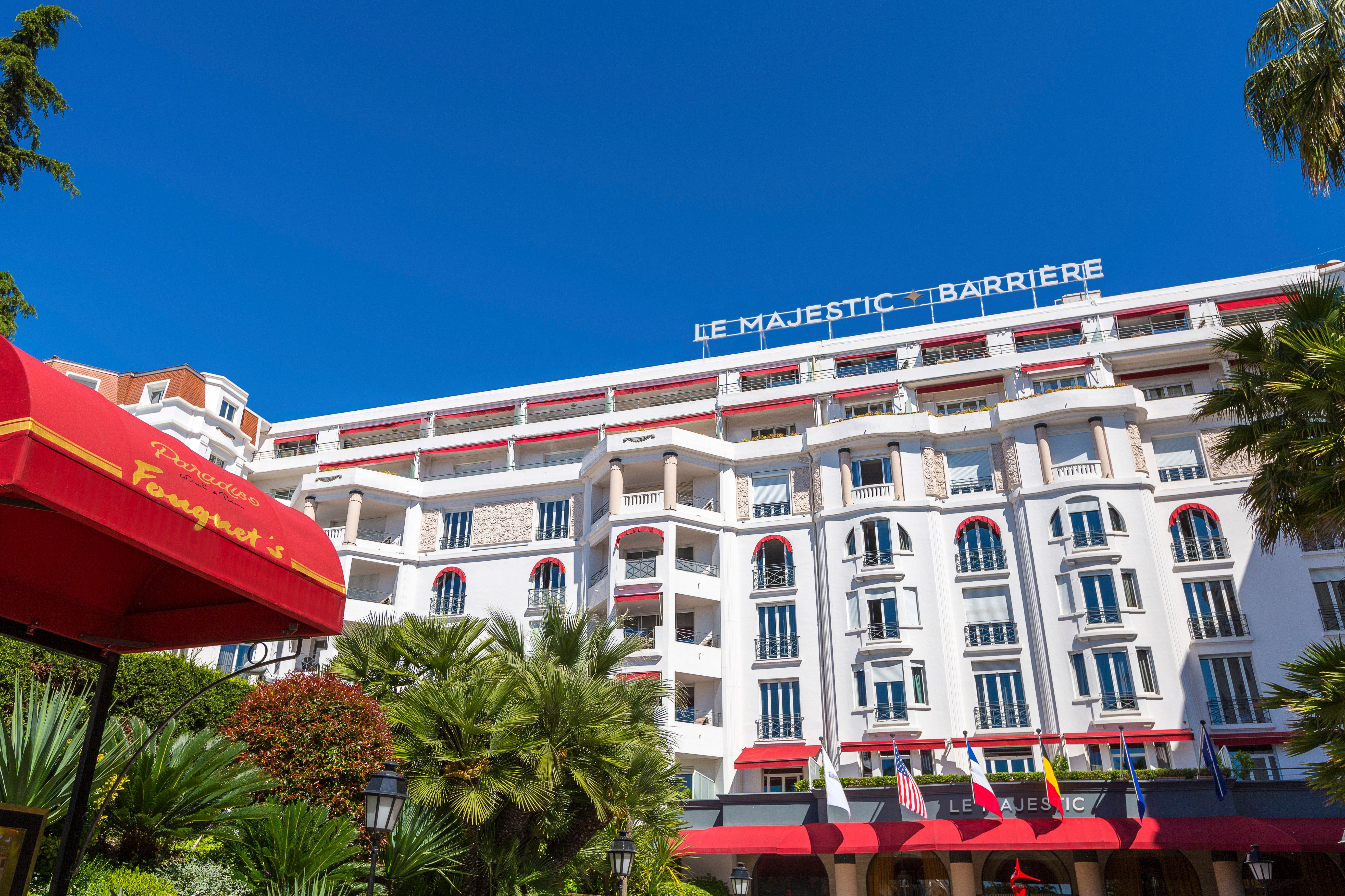 Hôtel Barrière Le Majestic in Cannes.
