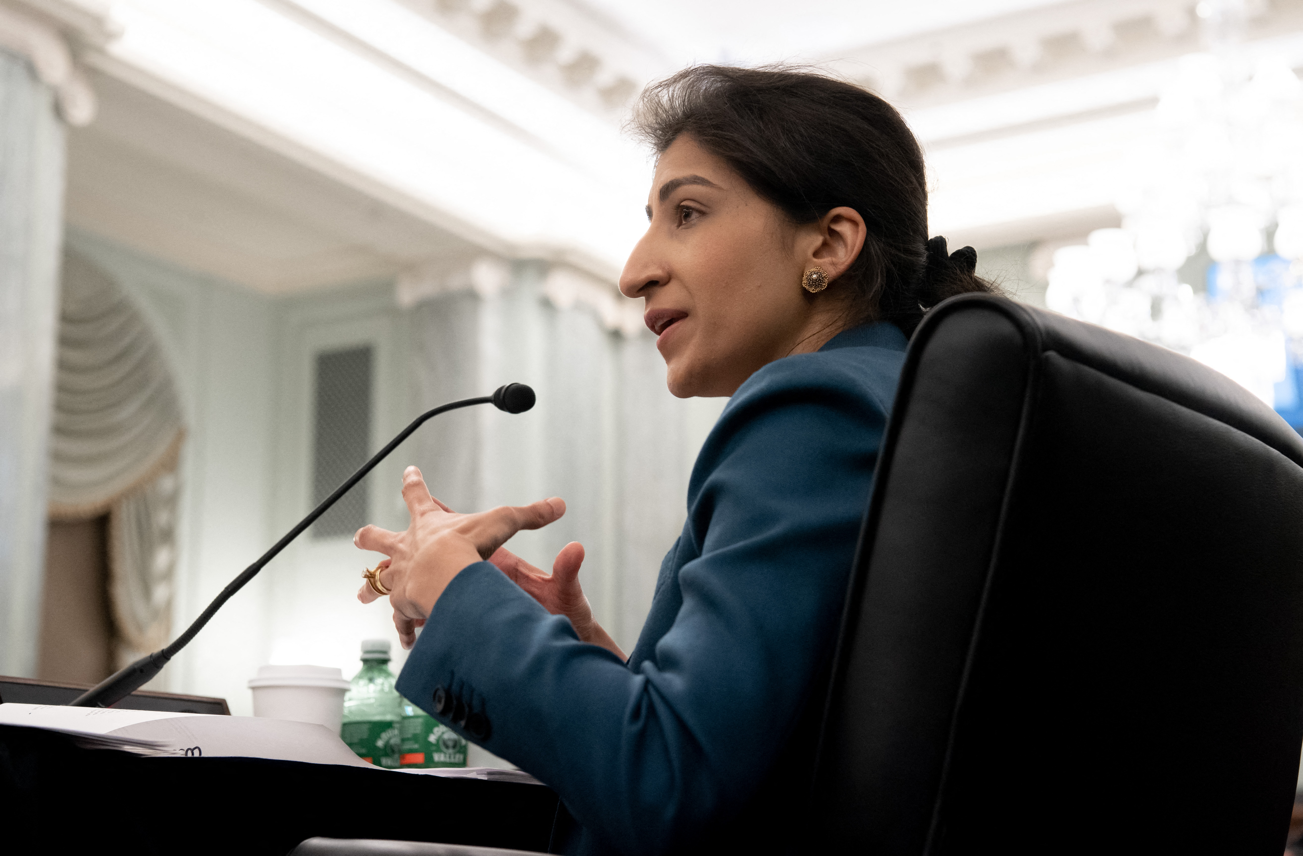 FTC Chair Lina Khan. 