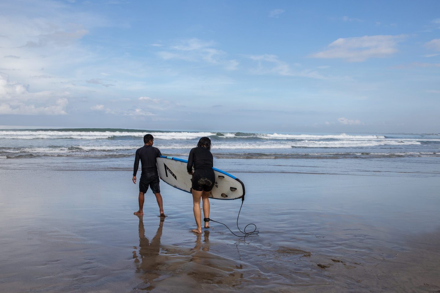 Only two foreign tourists went to Bali in its first month of reopening, as Indonesia cautiously opens its borders