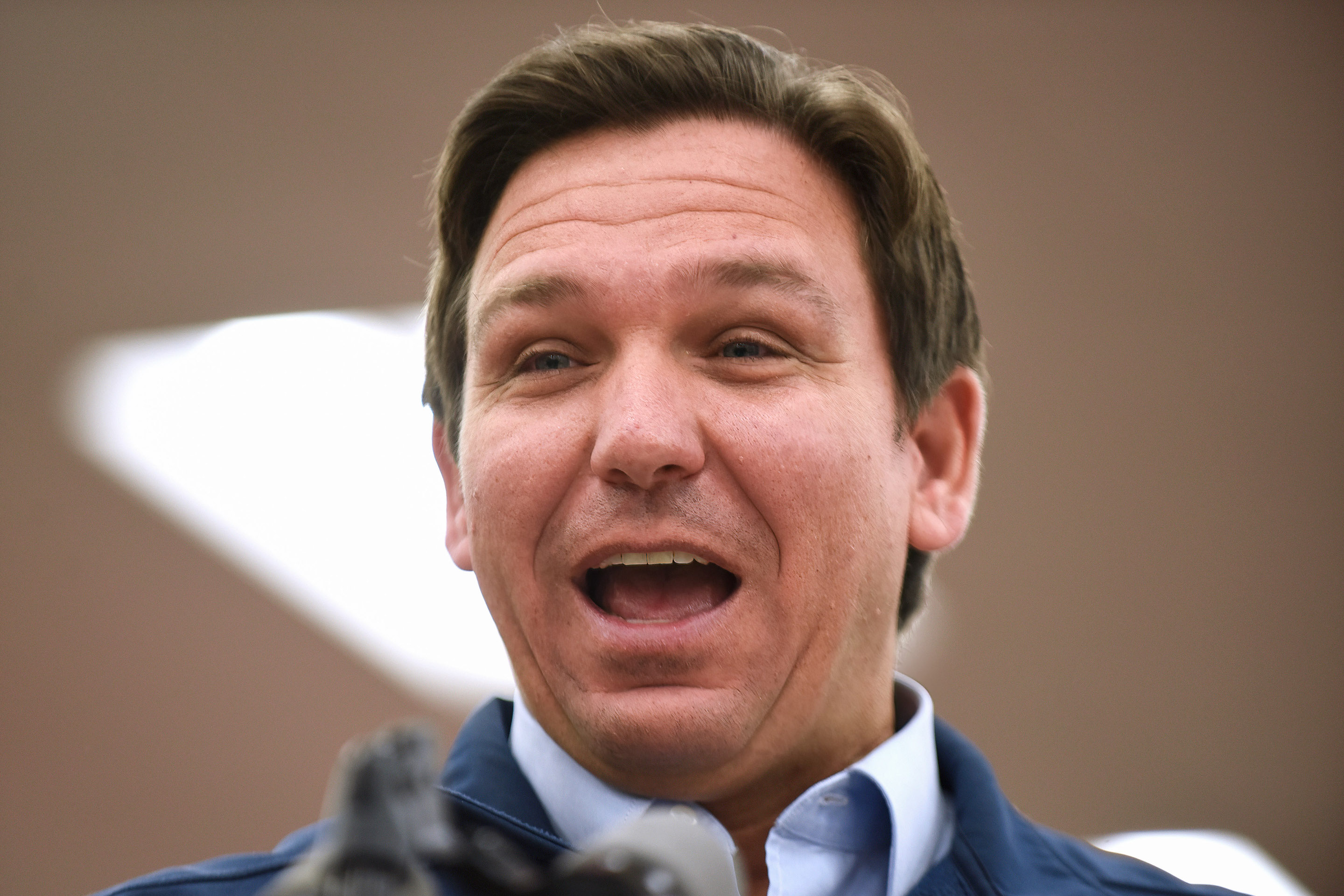 Florida Gov. Ron DeSantis hops on the crypto bandwagon.