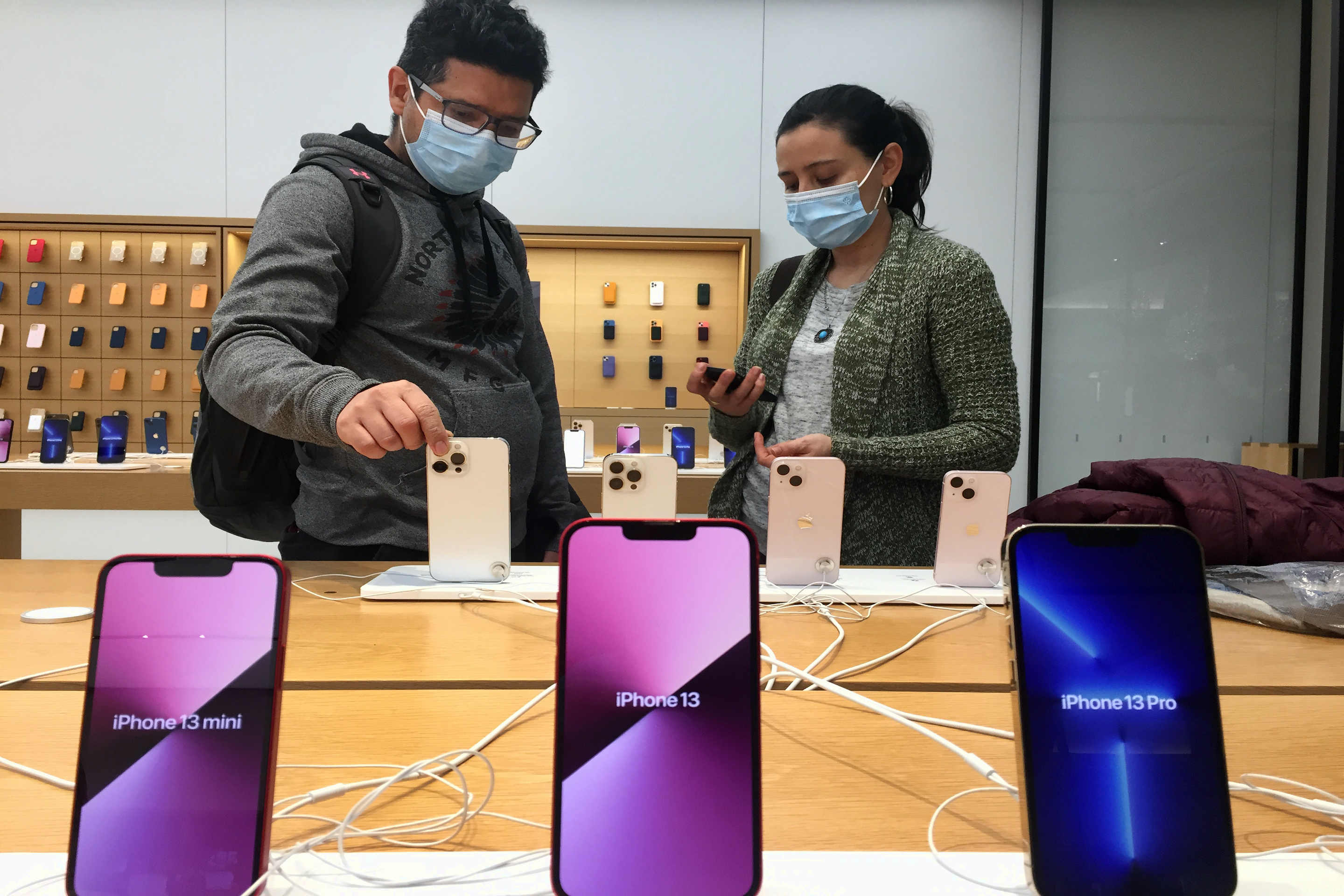 Apple reported Thursday that demand for the iPhone 13 is down, worrying suppliers.