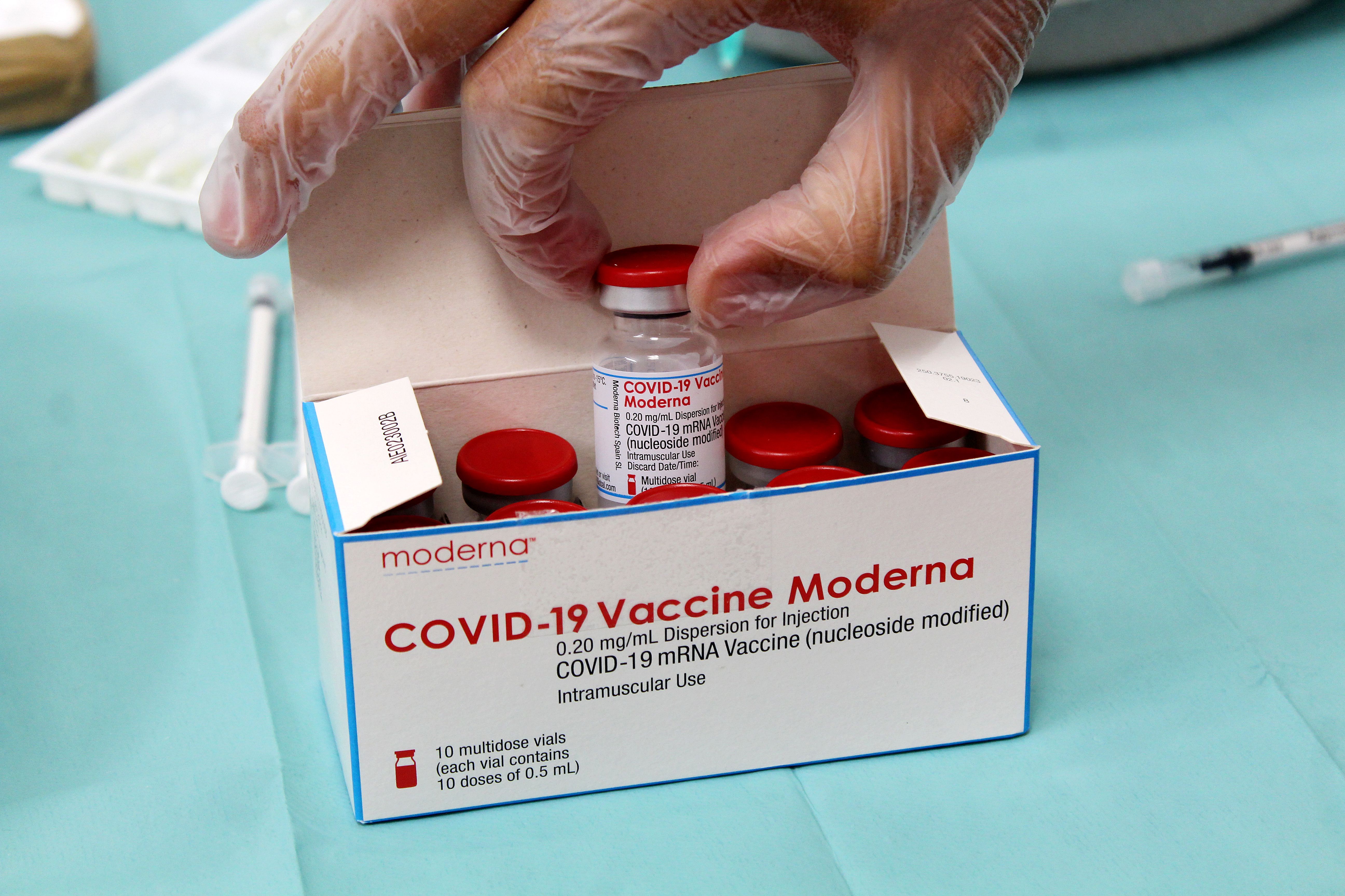 A 50 microgram booster dose—which is half the dose used for primary immunization—saw a 37-fold increase in neutralizing antibodies, the company said.