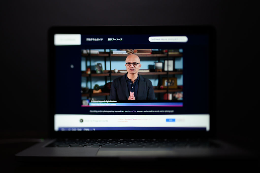 Microsoft CEO Satya Nadella.
