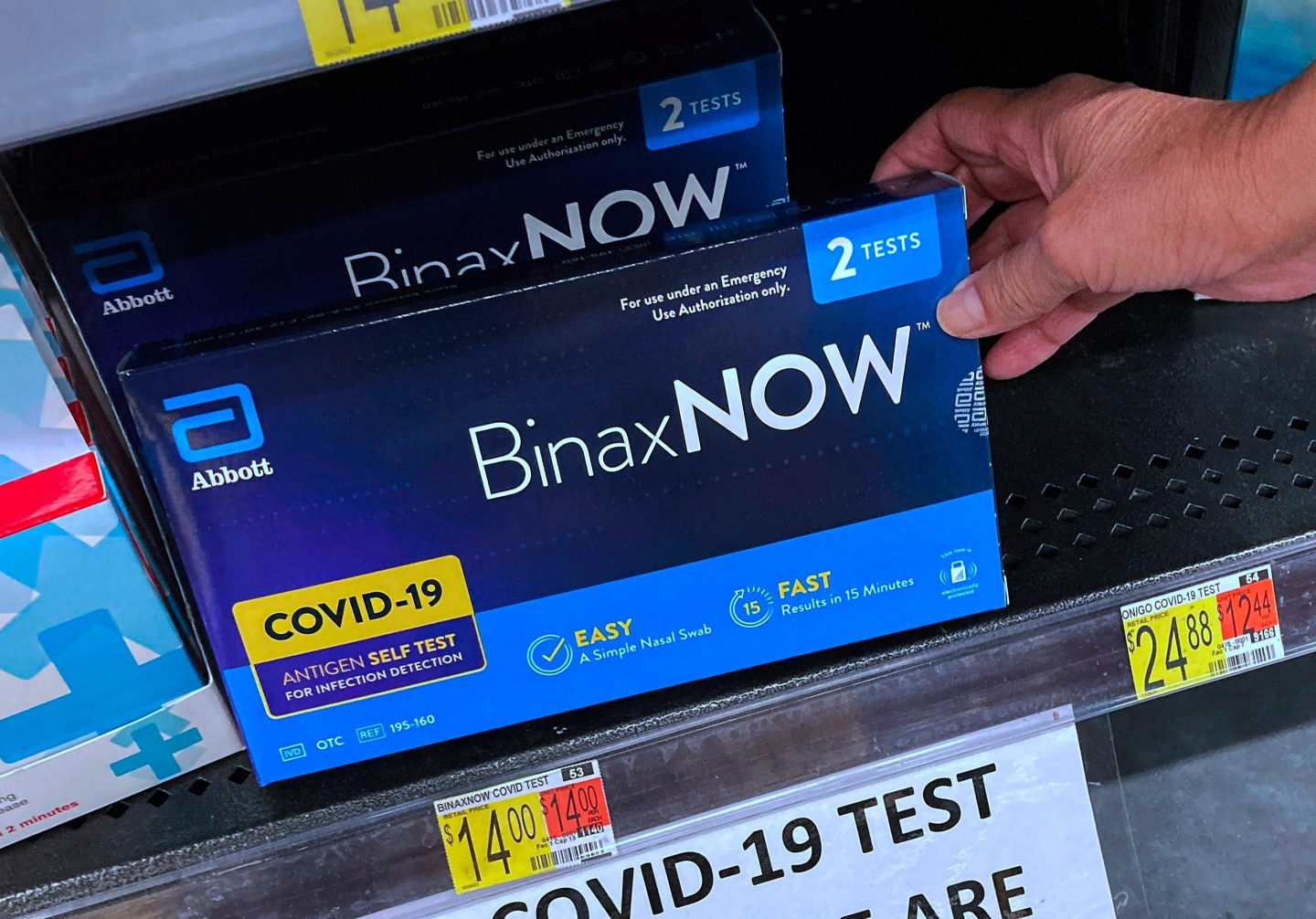 Looking for an at-home COVID test? Digital marketplaces are listing kits at up to three times the retail price