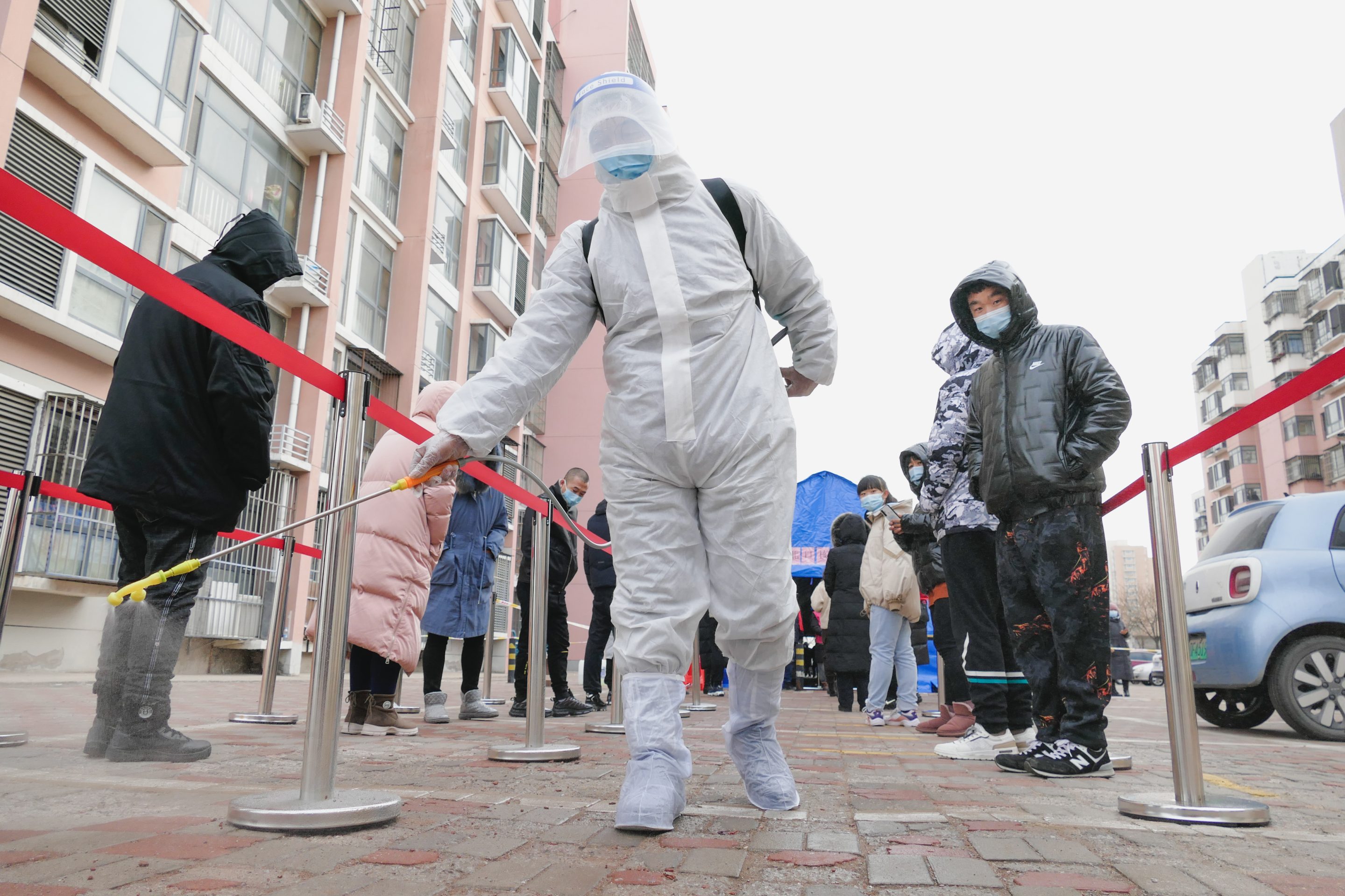 Tianjin is testing all 14 million of its residents for COVID-19 amid a potential Omicron outbreak.