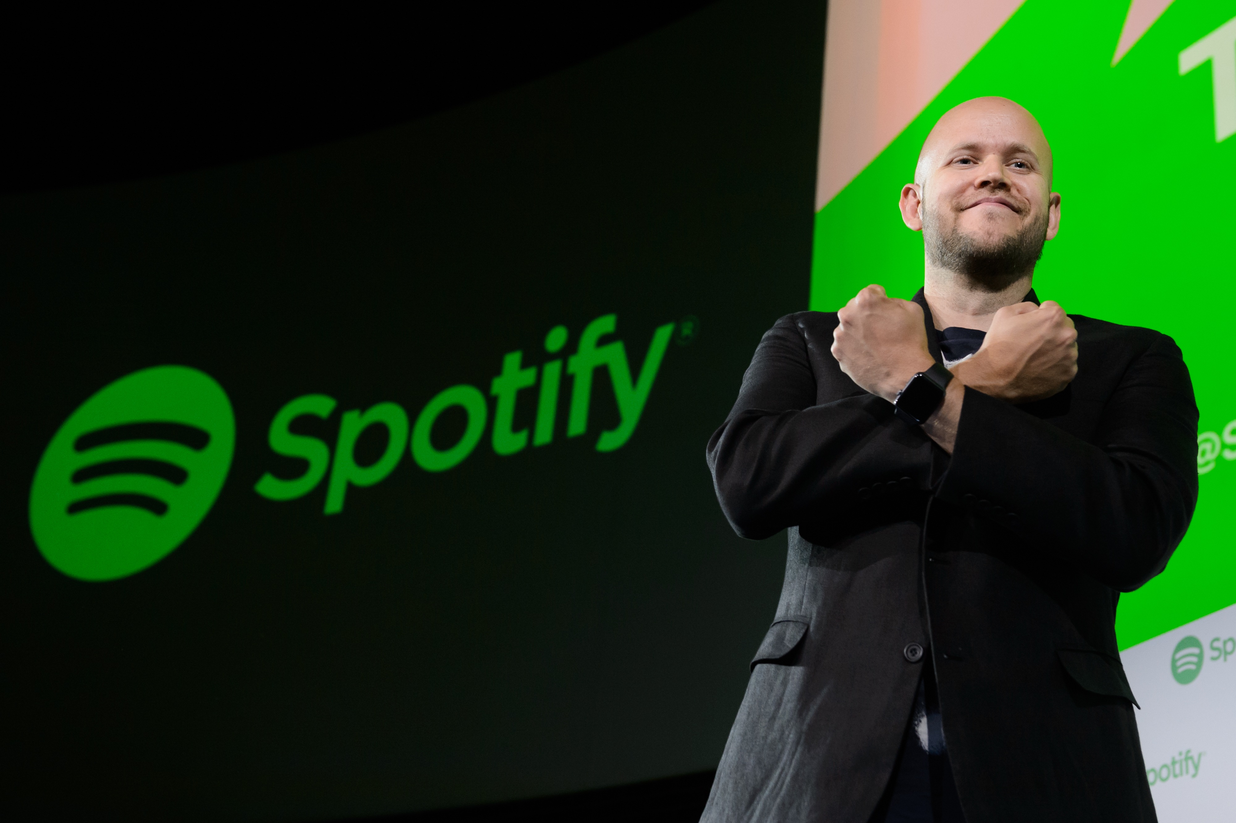 Daniel Ek, chief executive officer and co-founder of Spotify.
