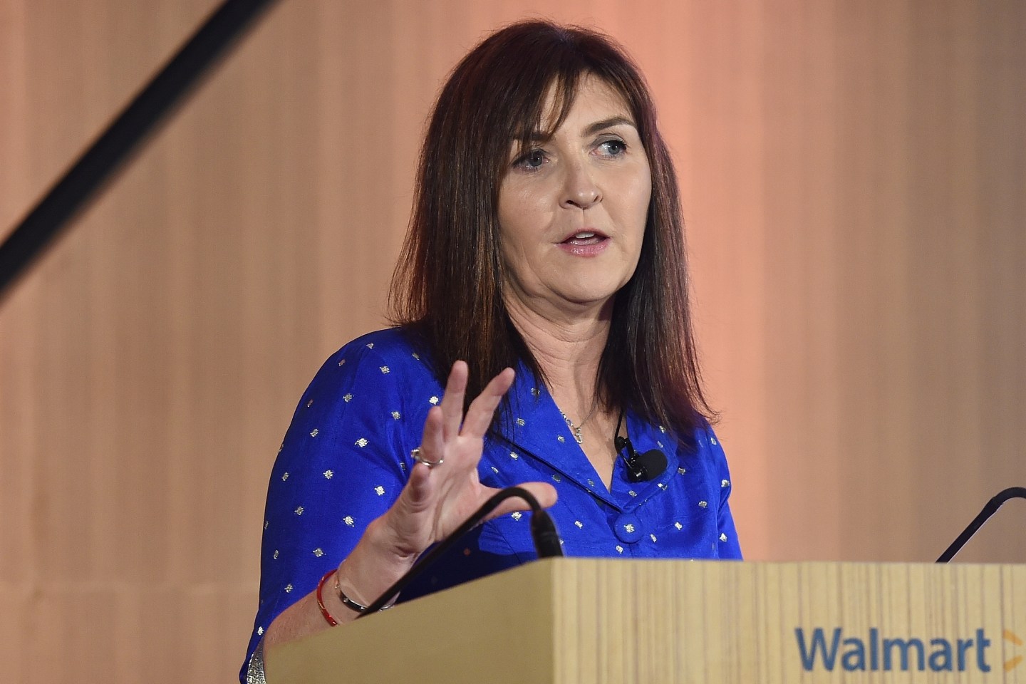 Walmart CEO of international division Judith McKenna