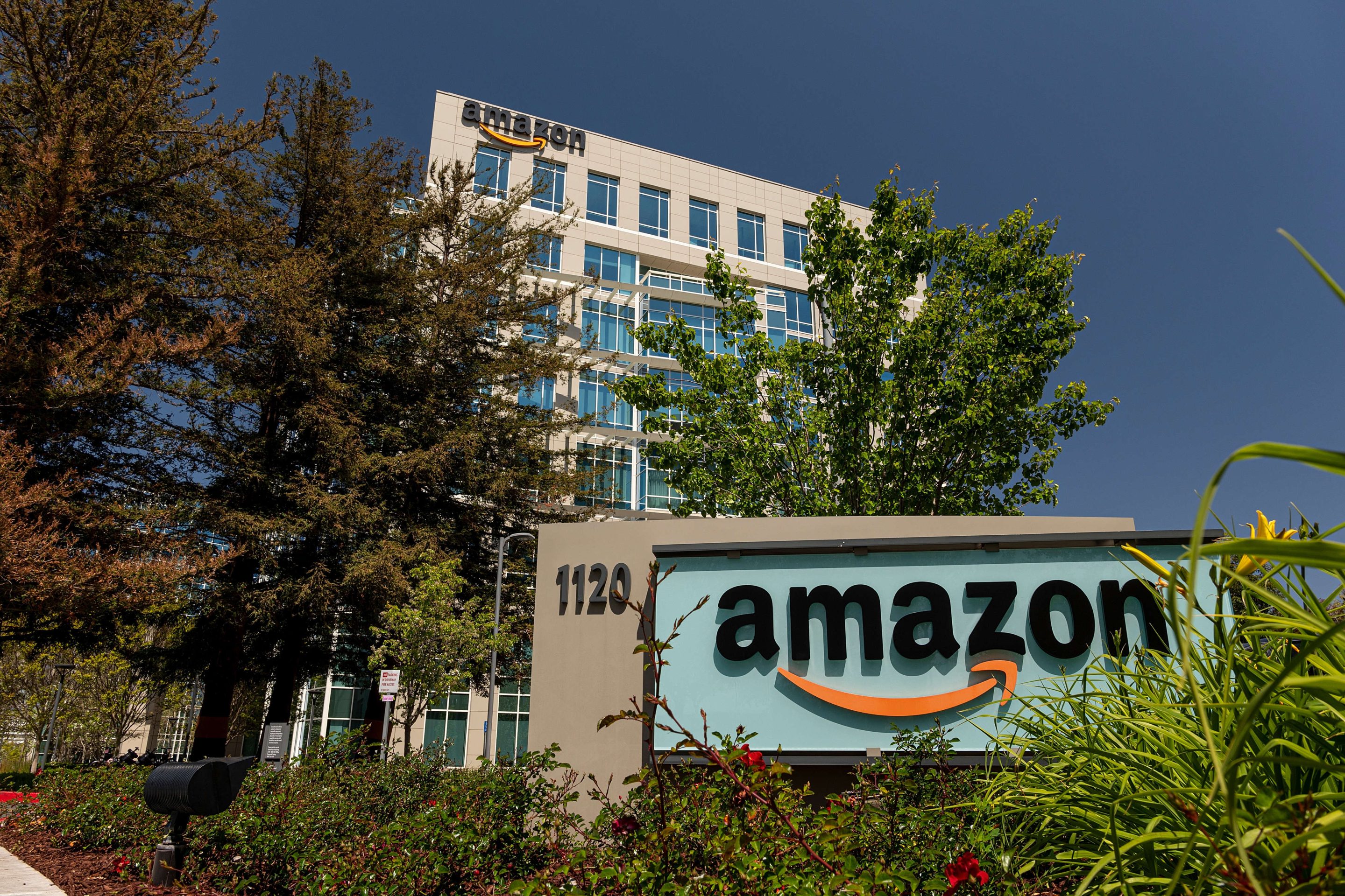 The Amazon Lab126, a research and development company owned by Amazon.com, headquarters in Sunnyvale, California on April 21, 2021.