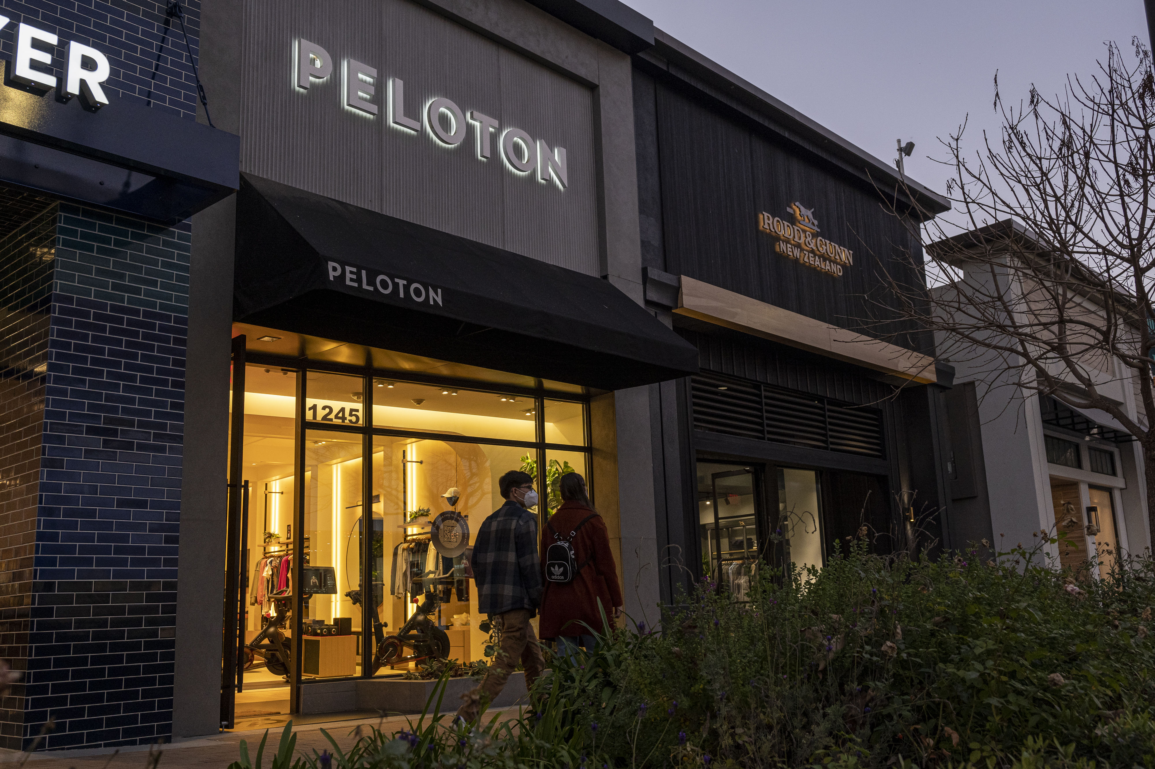 A Peloton store in Walnut Creek, Calif.