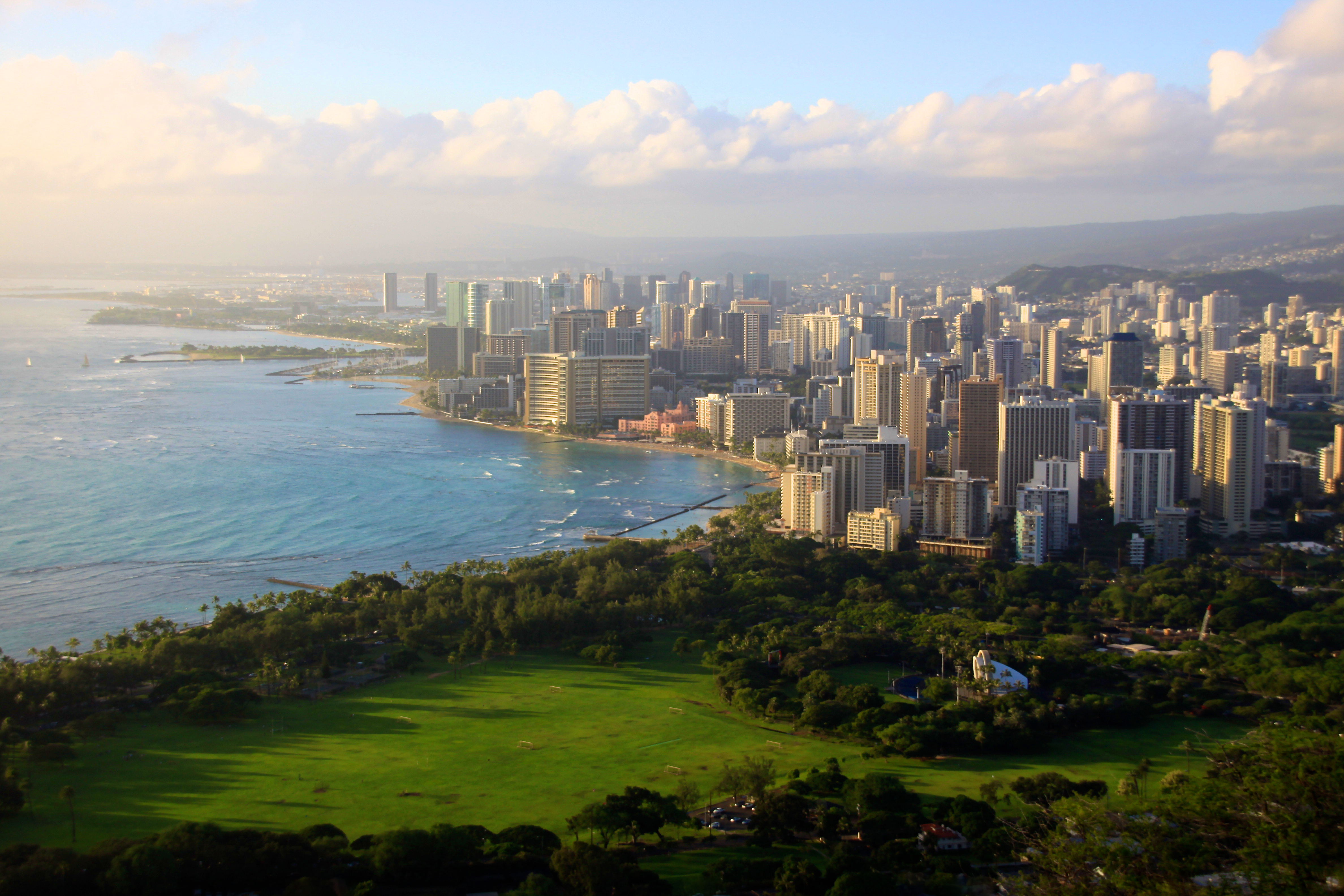 Honolulu skyline