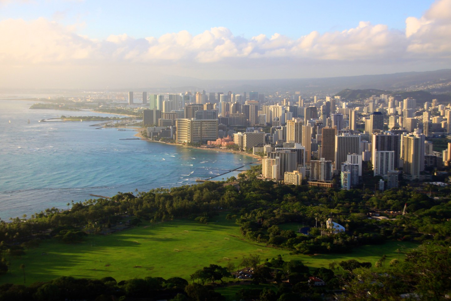 Honolulu skyline
