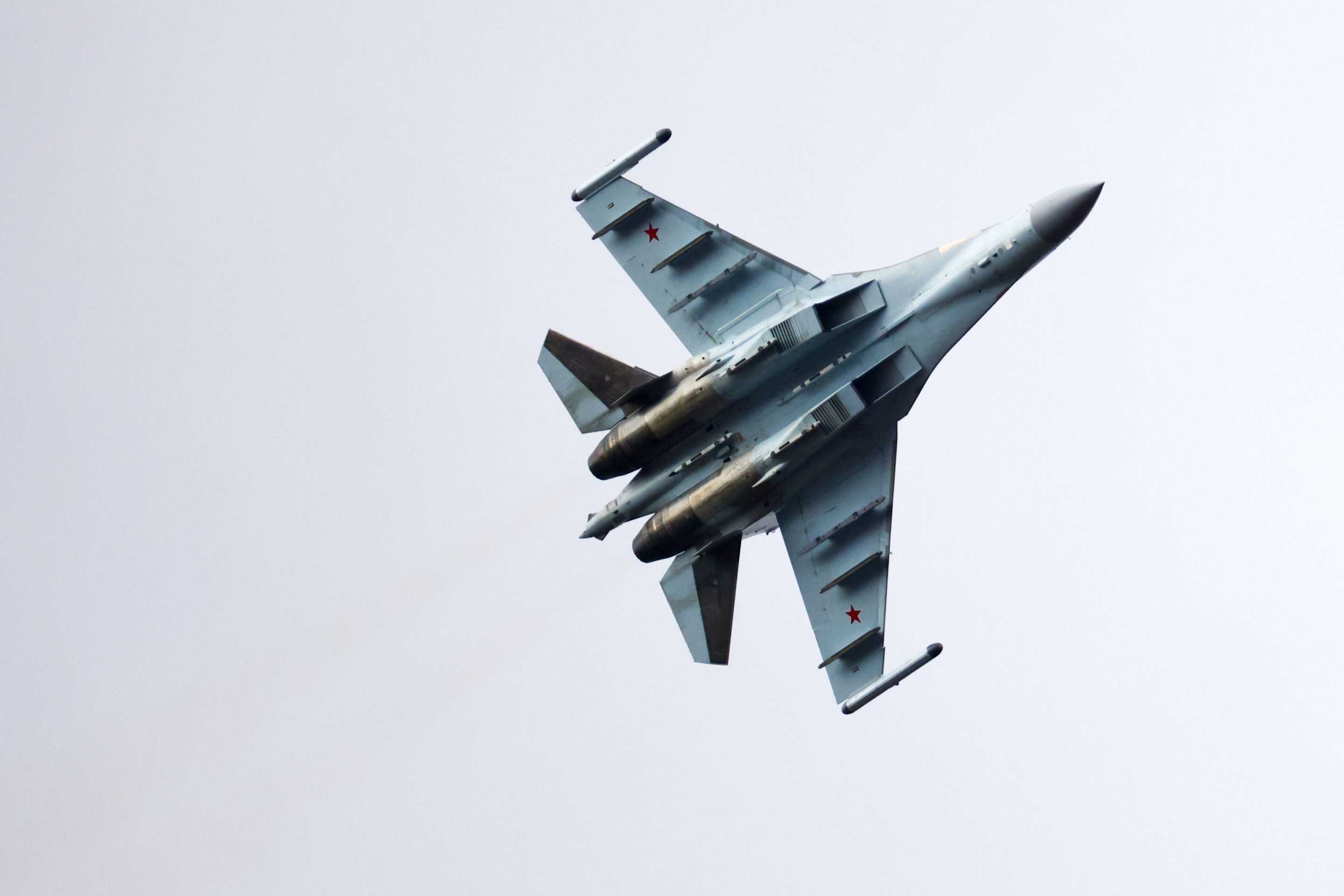 A Russian fighter jet