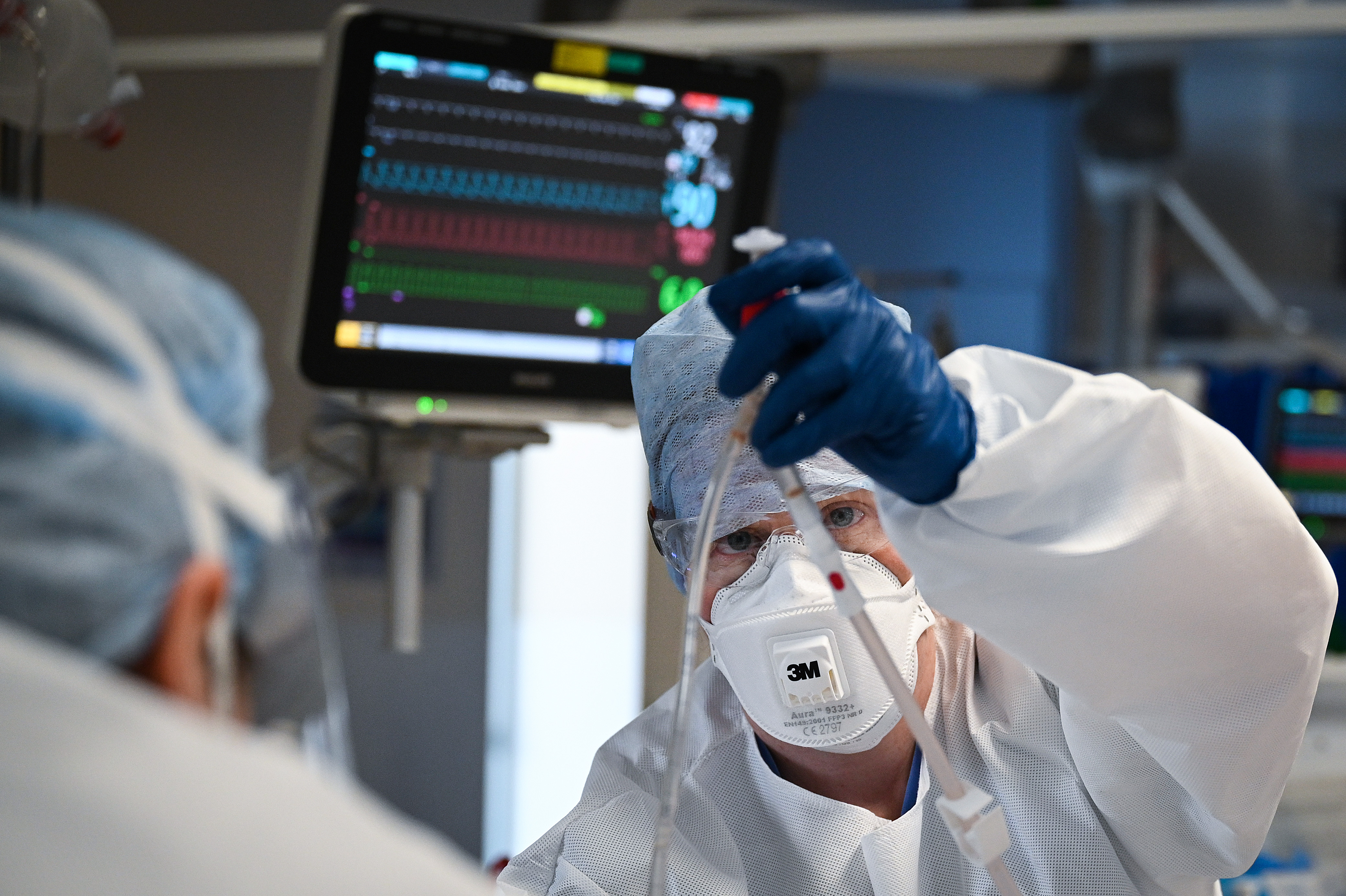 University hospital staff in Scotland