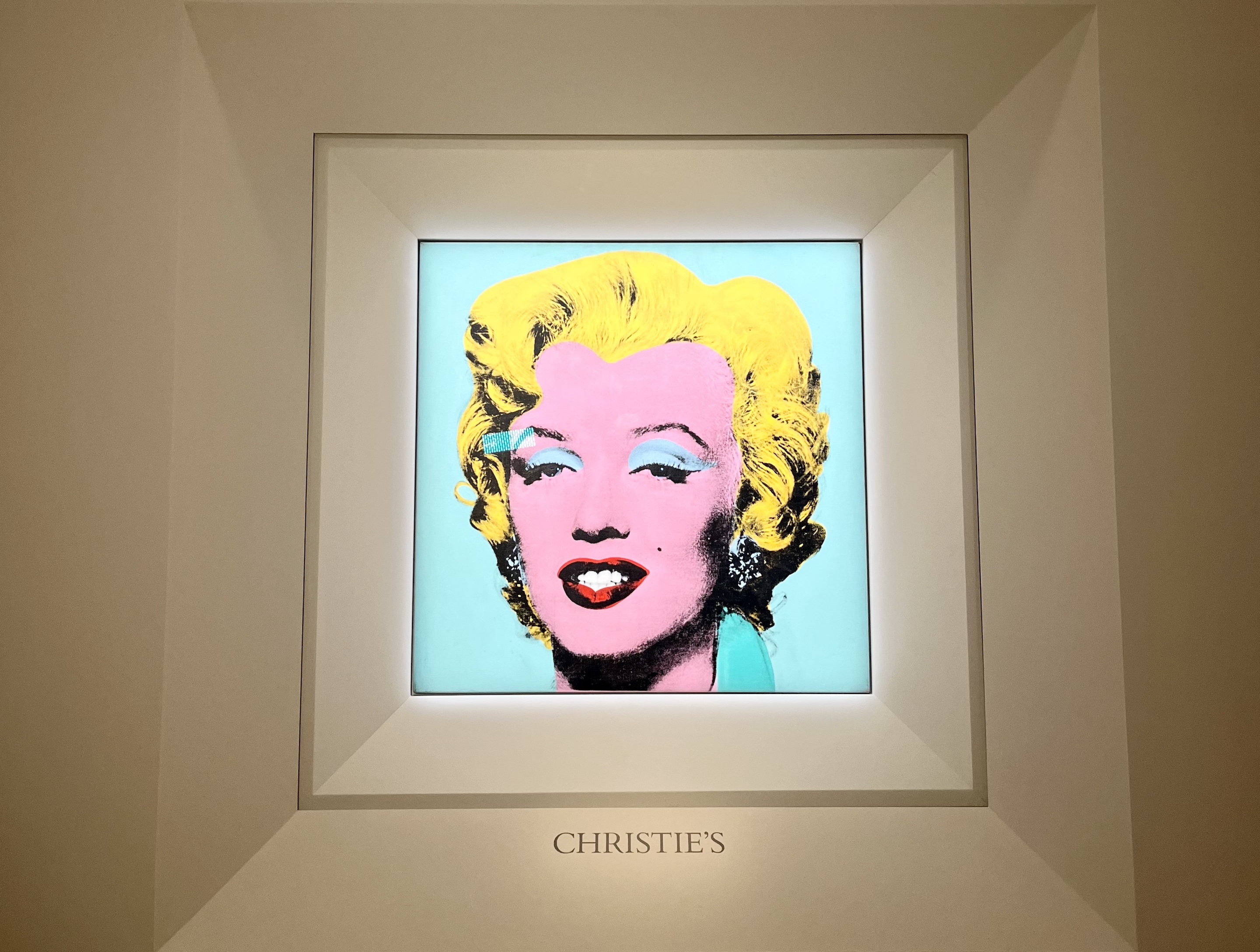 Christie’s chairman Alex Rotter described “Shot Sage Blue Marilyn” as “the promise of the American dream,” encapsulating optimism, celebrity, and iconography all together in one image.