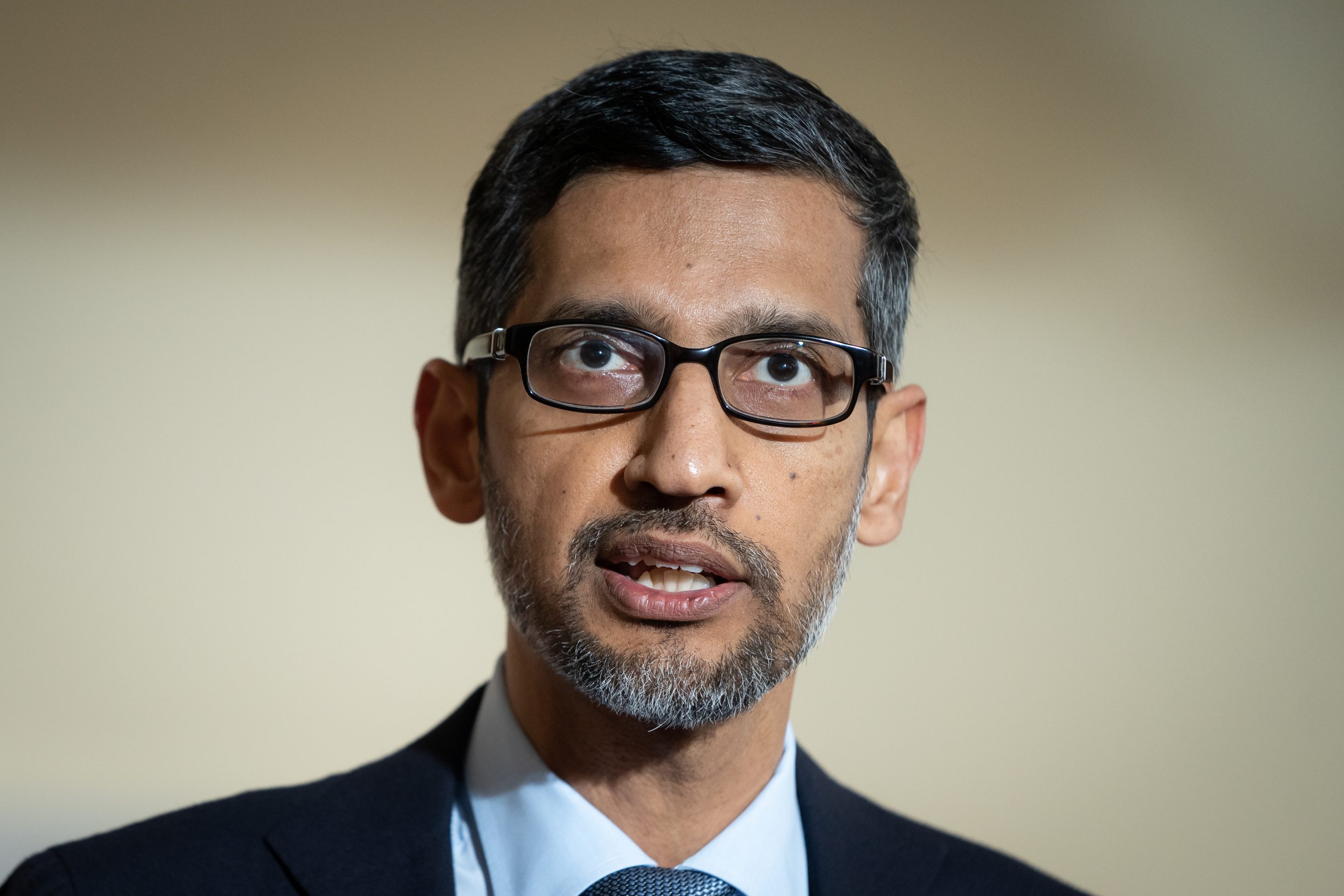 CEO of Alphabet and Google Sundar Pichai.