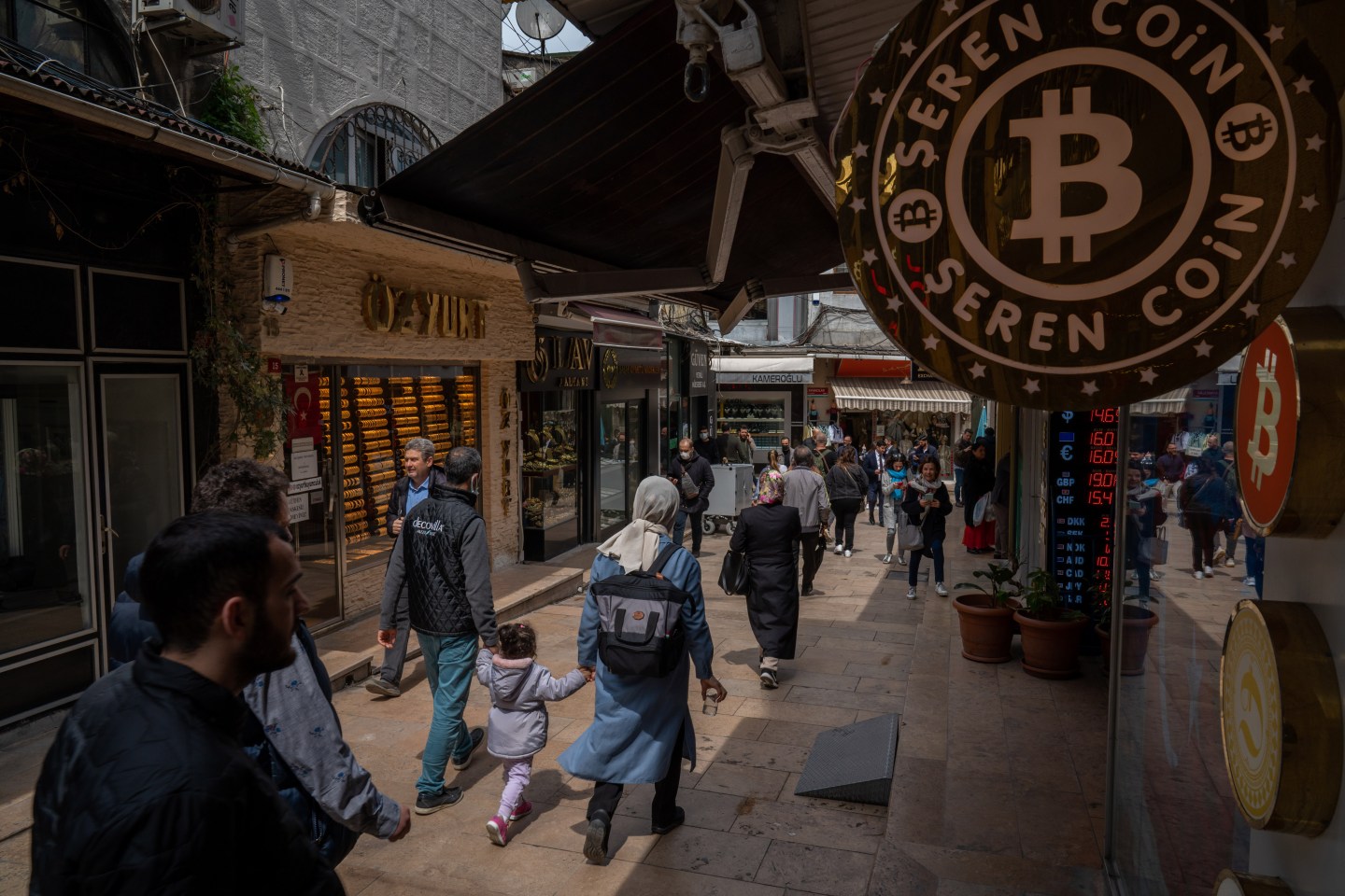 Bitcoin is plunging again as central bank interest rate hikes pull investors away