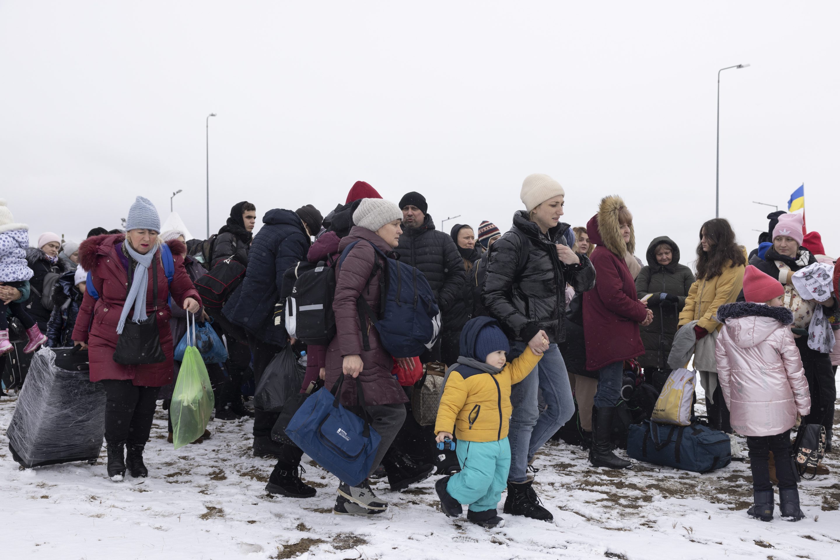 Millions of Ukrainian refugees have fled to neighboring countries since the beginning of the Russian invasion. The U.S. has committed to welcoming 100,000 Ukrainian refugees.