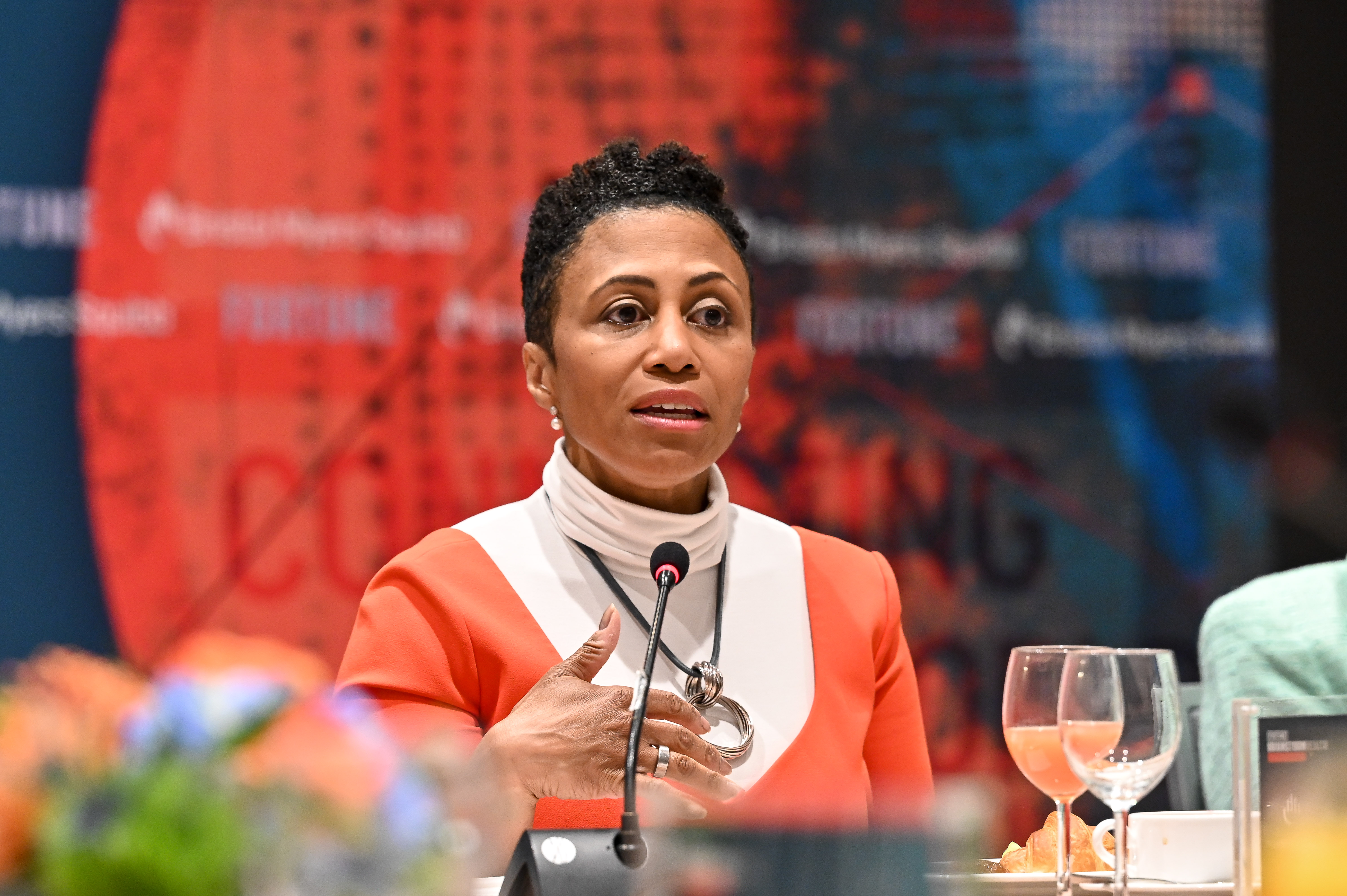 Dr. Michelle McMurry-Heath, president and CEO of Biotechnology Innovation Organization (BIO), spoke about increasing equity in health care.