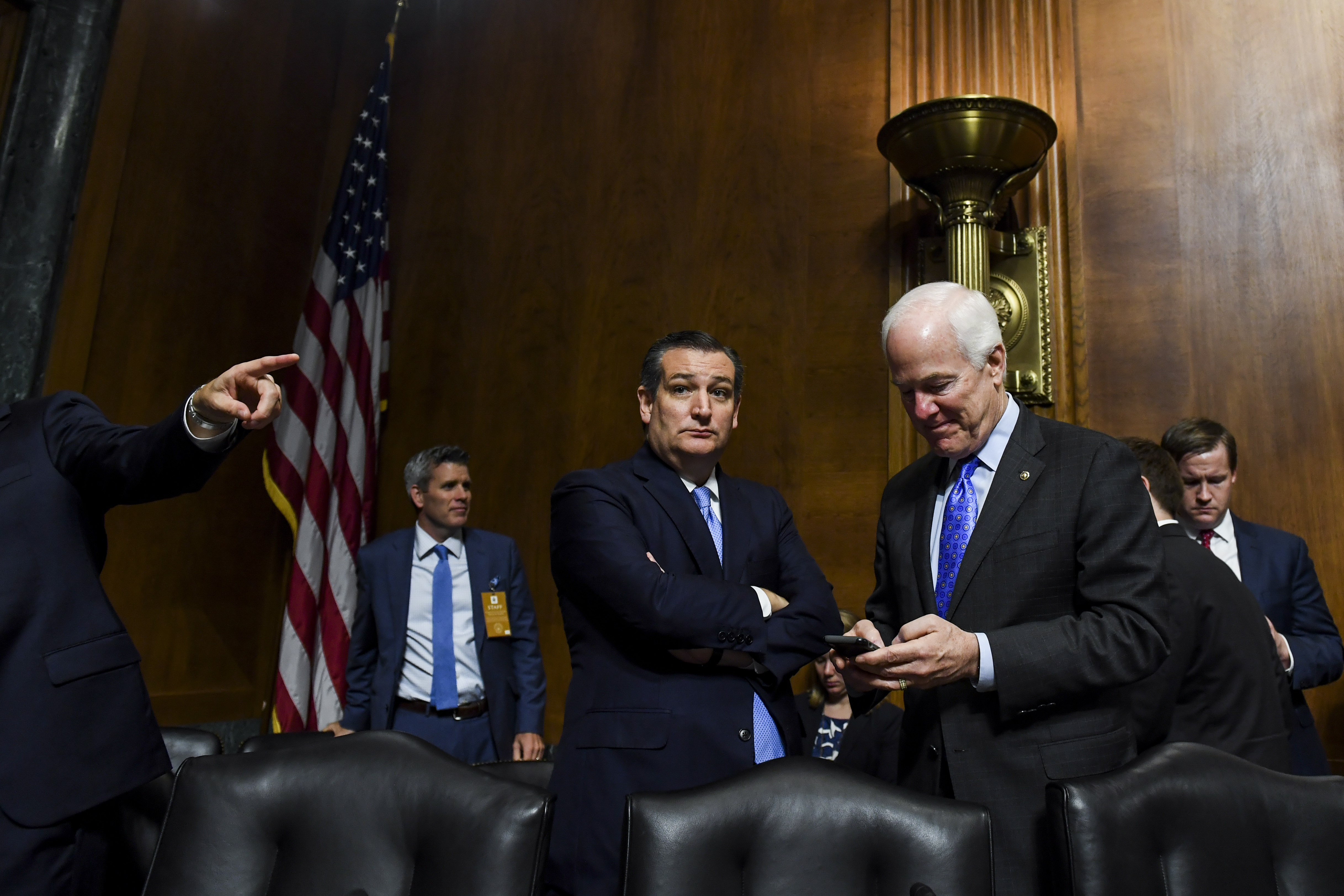 Ted Cruz and John Cornyn