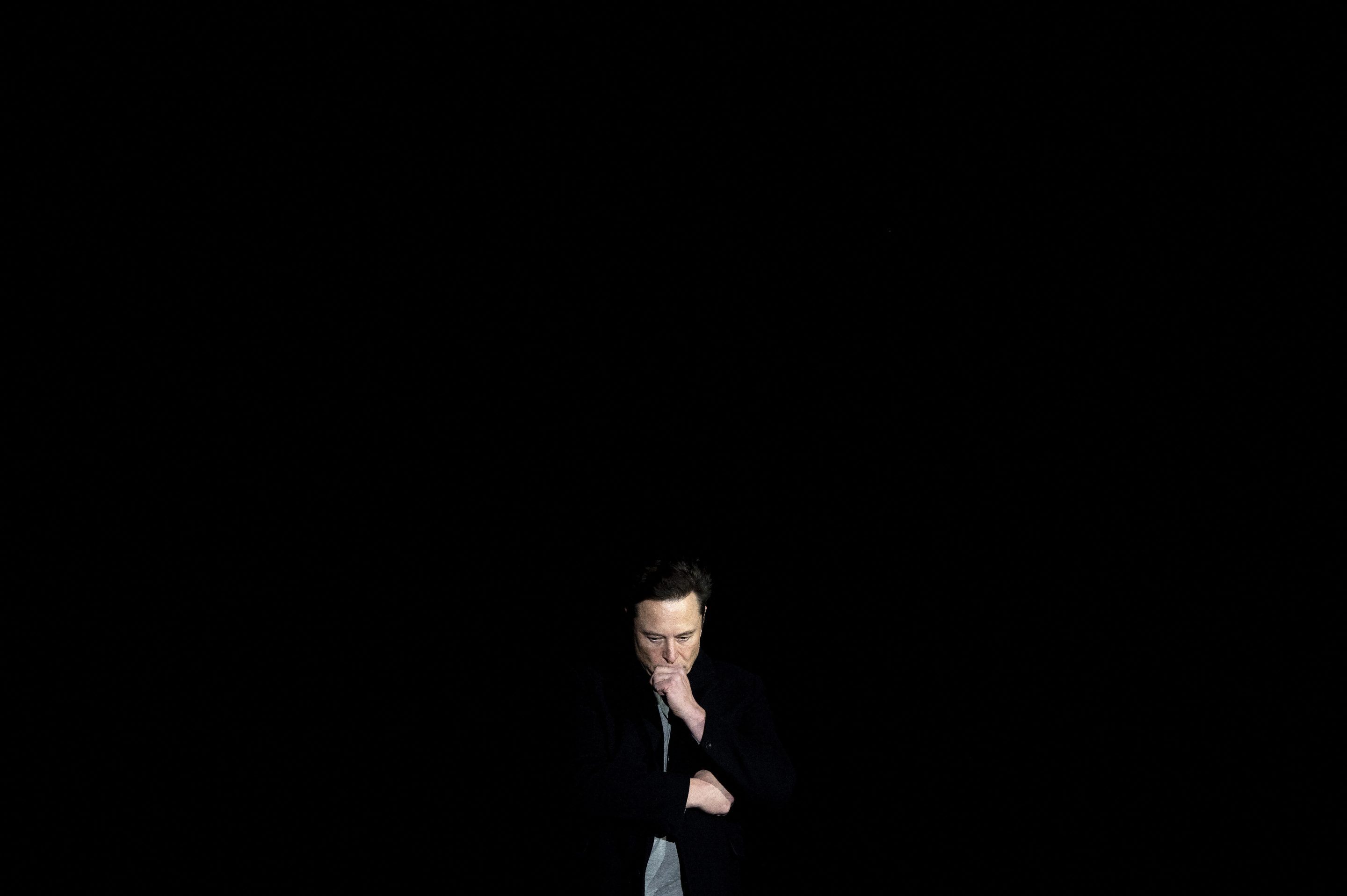 Elon Musk alone