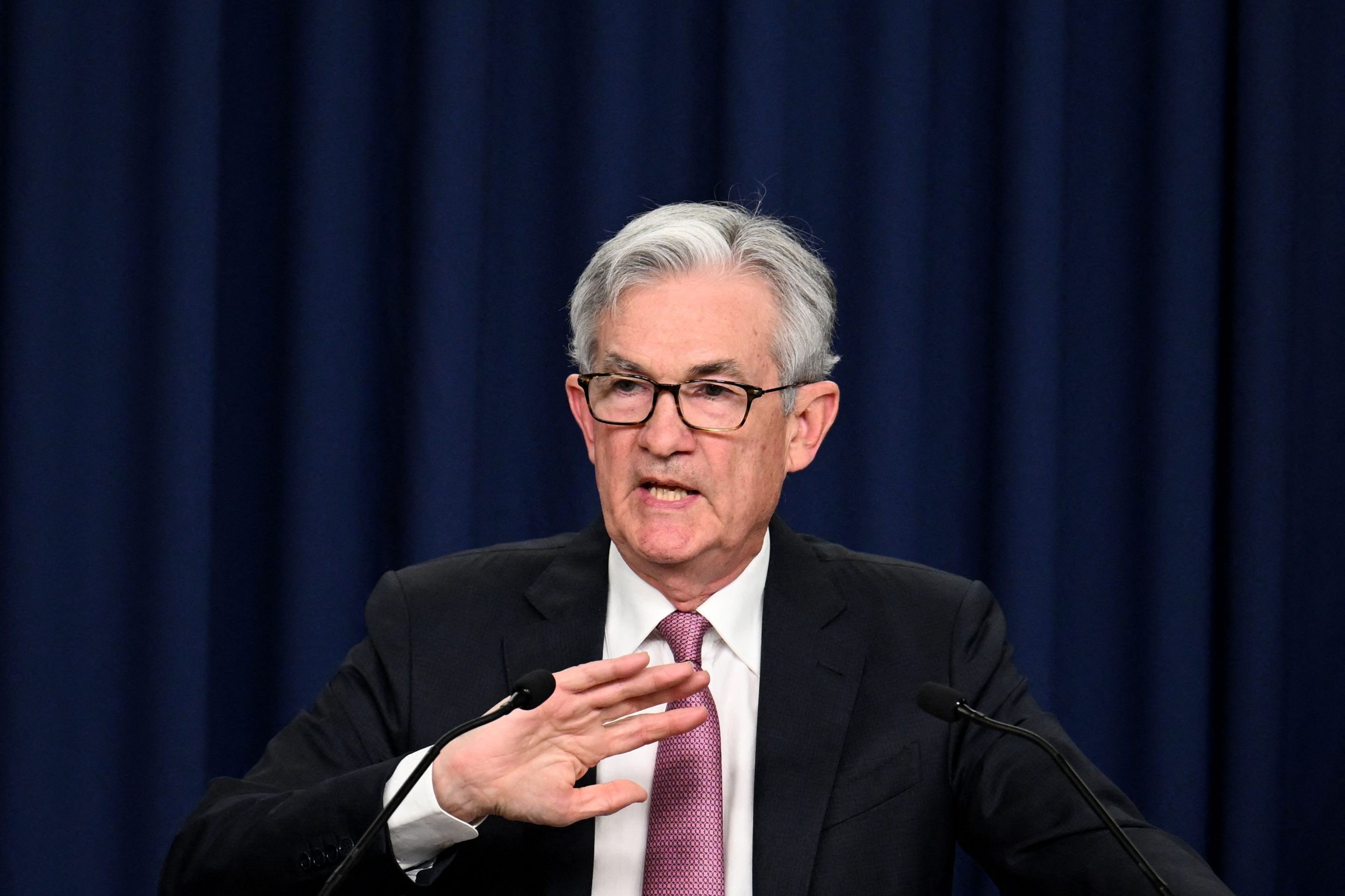 Federal Reserve Chairman Jerome Powell. The Fed just made its biggest rate hike in two decades.