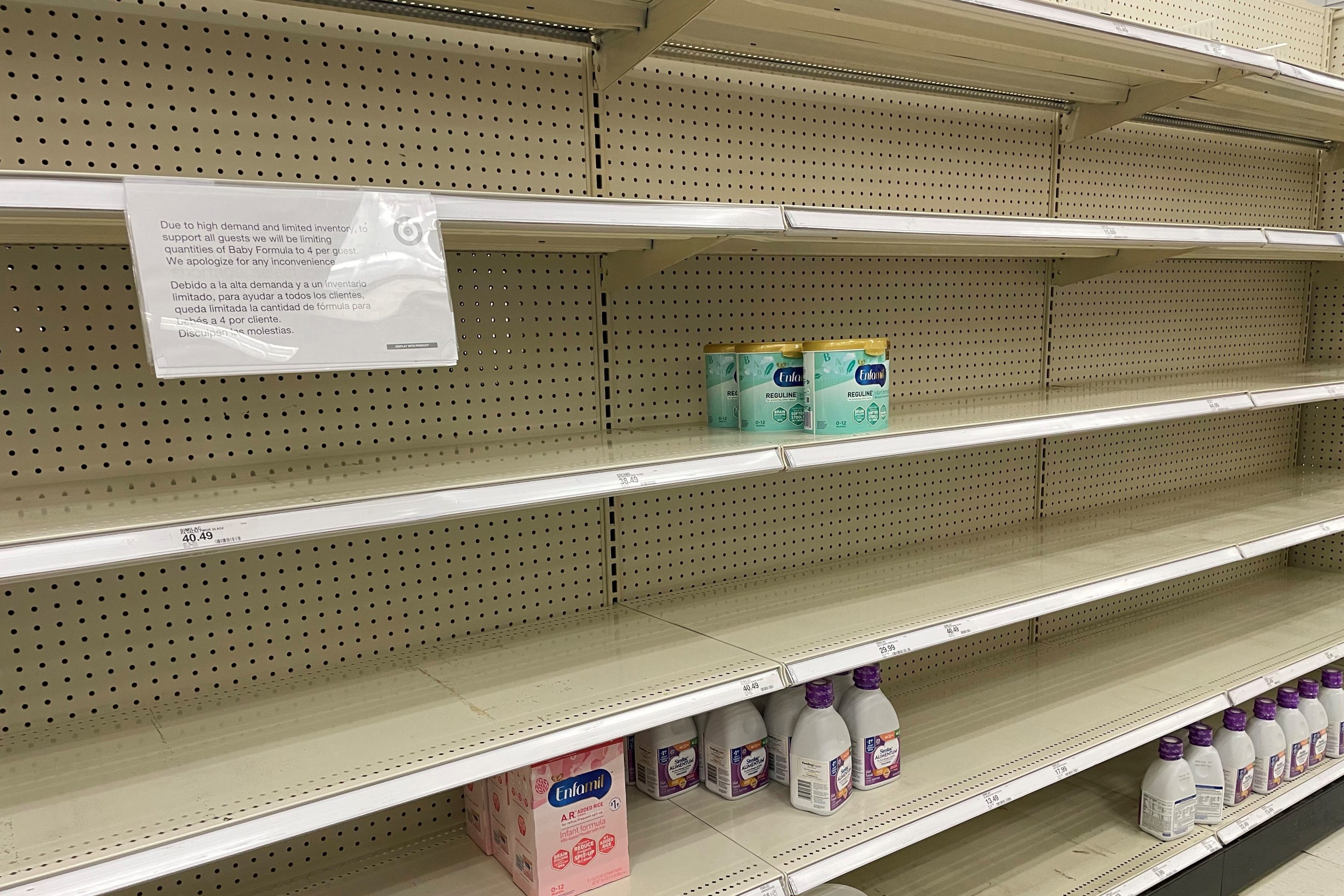 Swiss food group Nestle, the company behind Gerber, is flying emergency supplies of baby formula to help with the U.S. shortage.