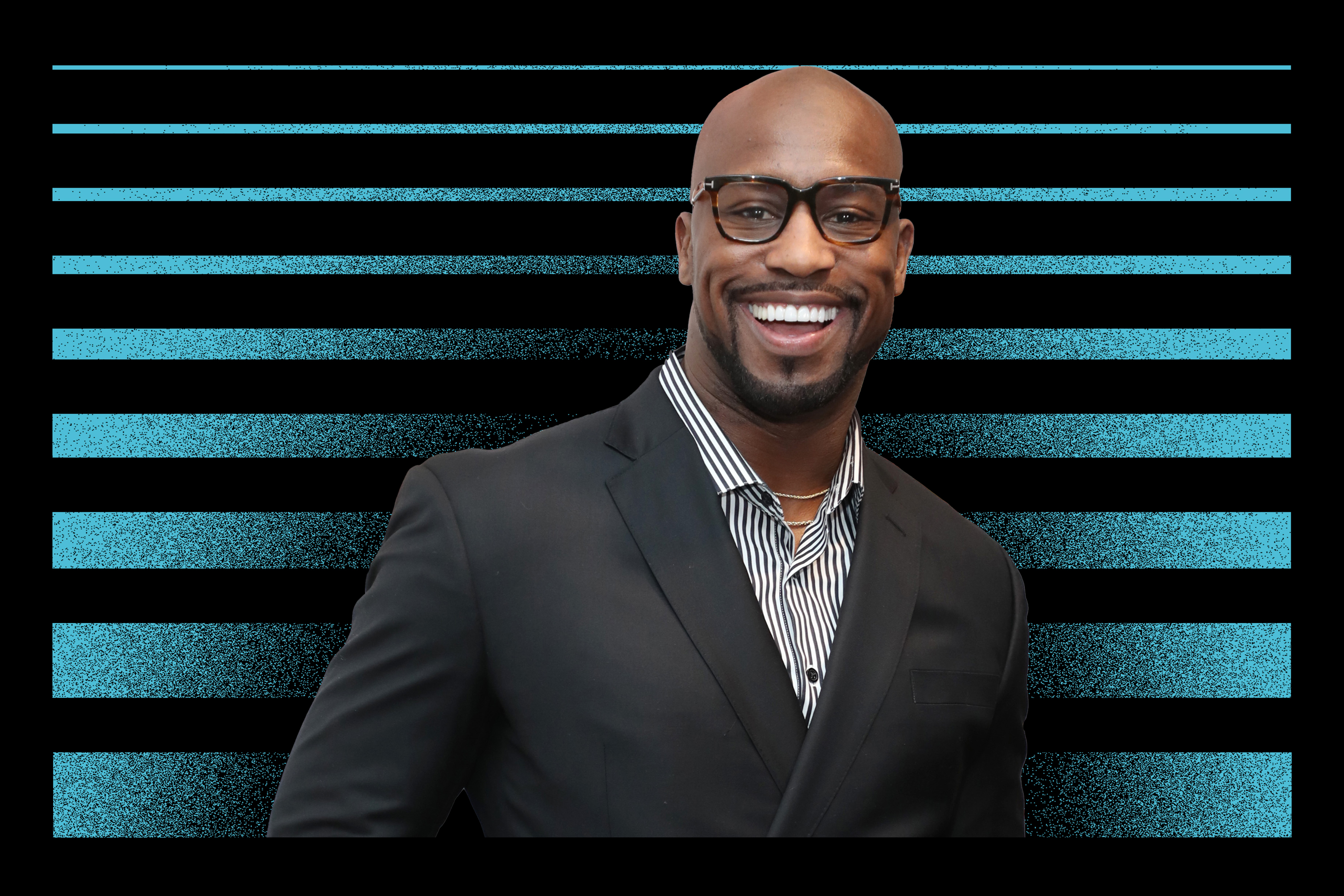Vernon Davis attends the New York screening of “A Day to Die” at AMC Magic Johnson Harlem on March 2, 2022.