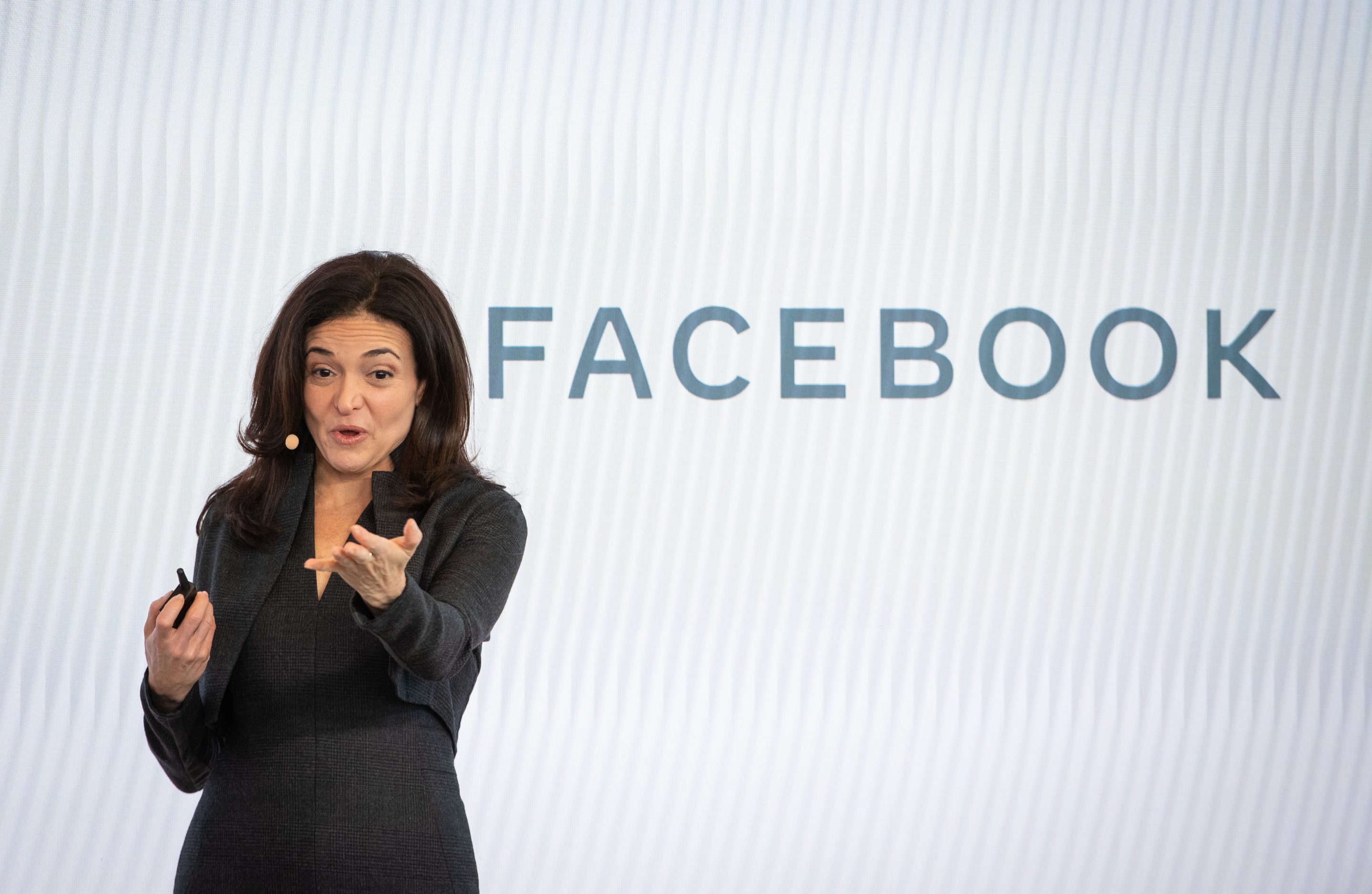 portrait of Sheryl Sandberg