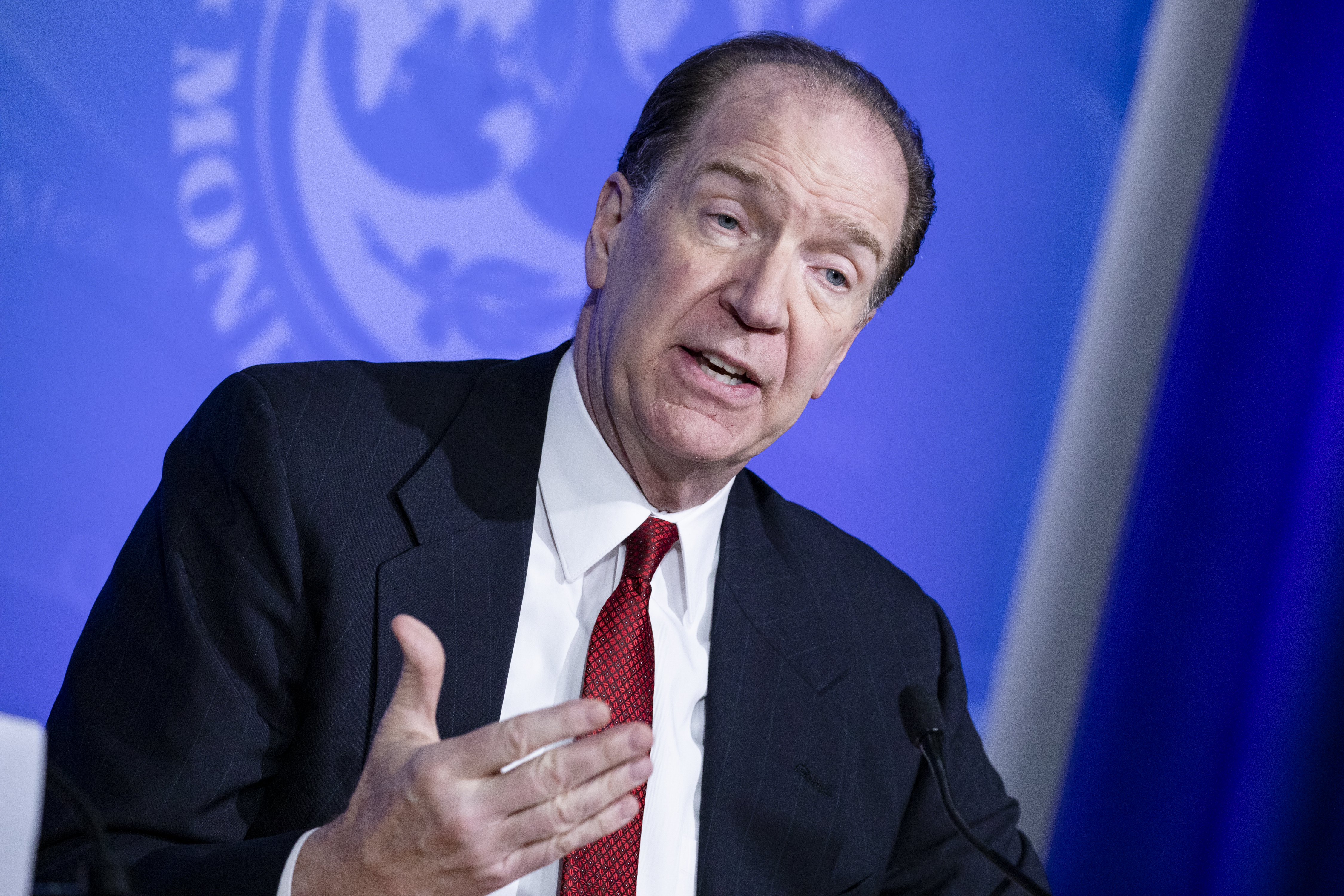 World Bank President David Malpass.