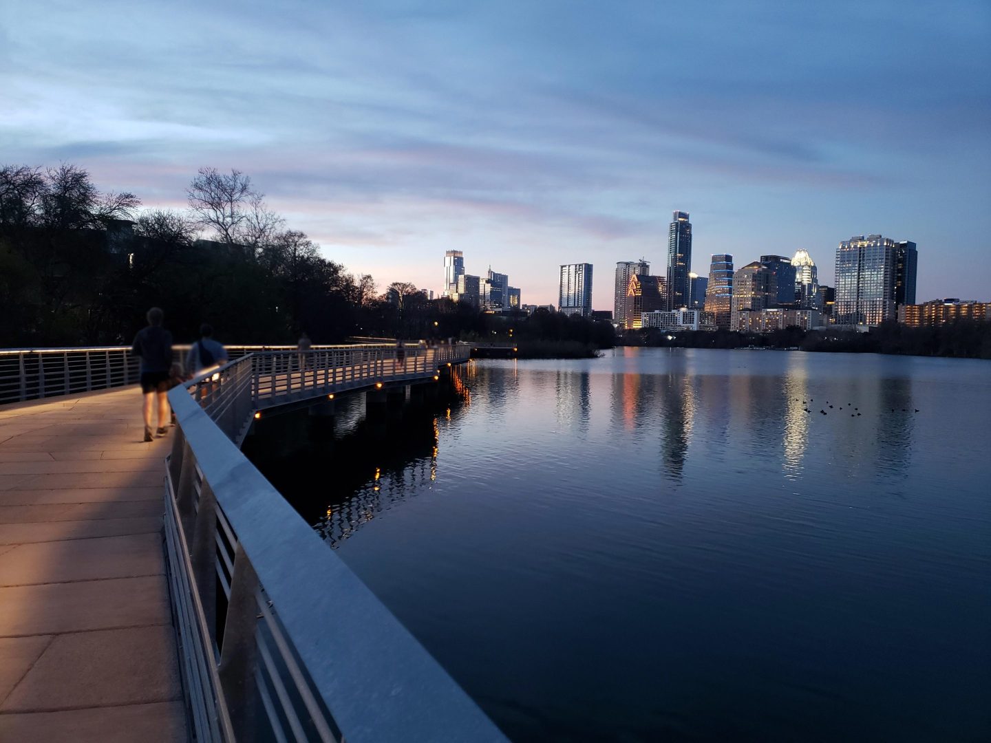 The Austin, Texas, downtown skyline