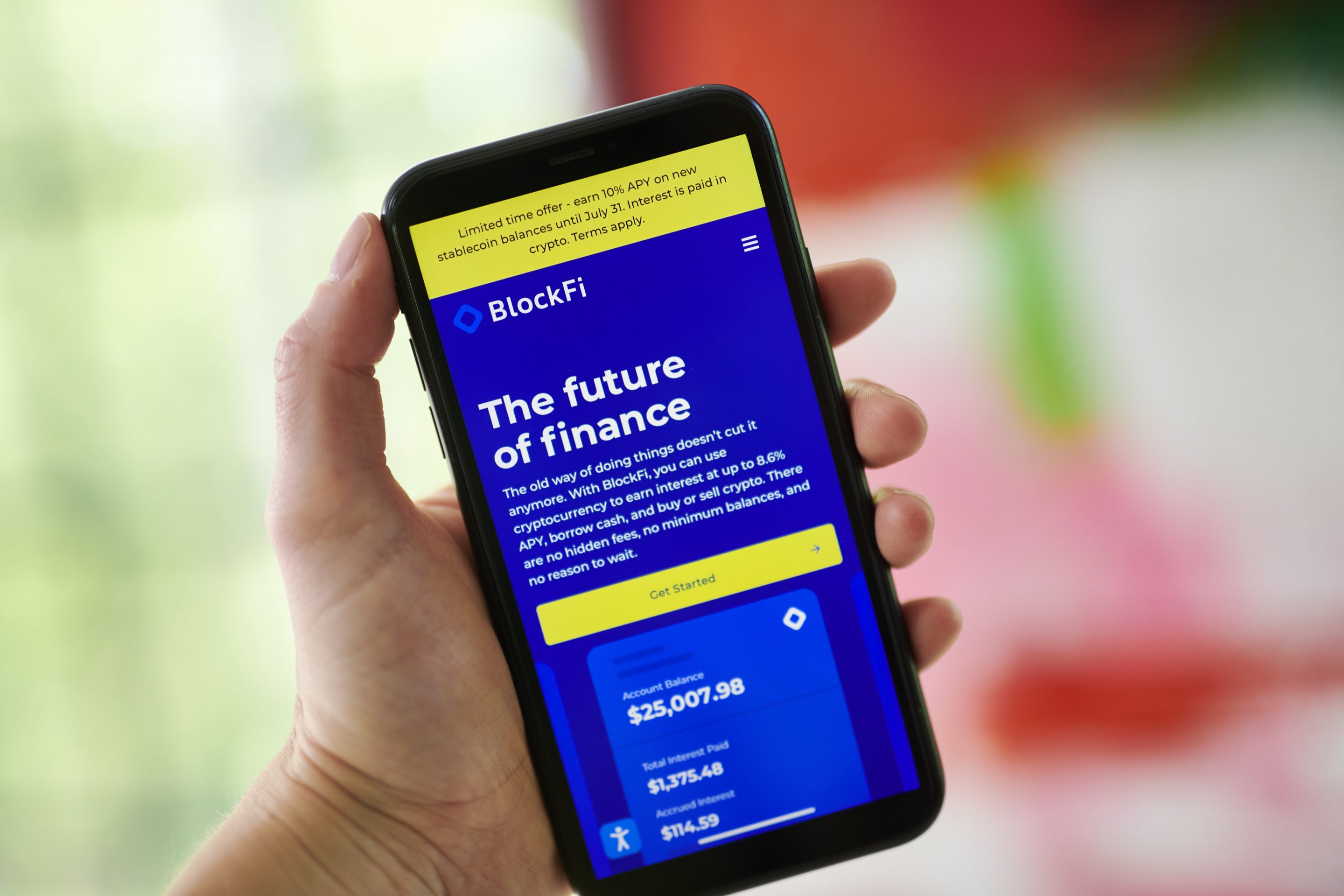 BlockFi website