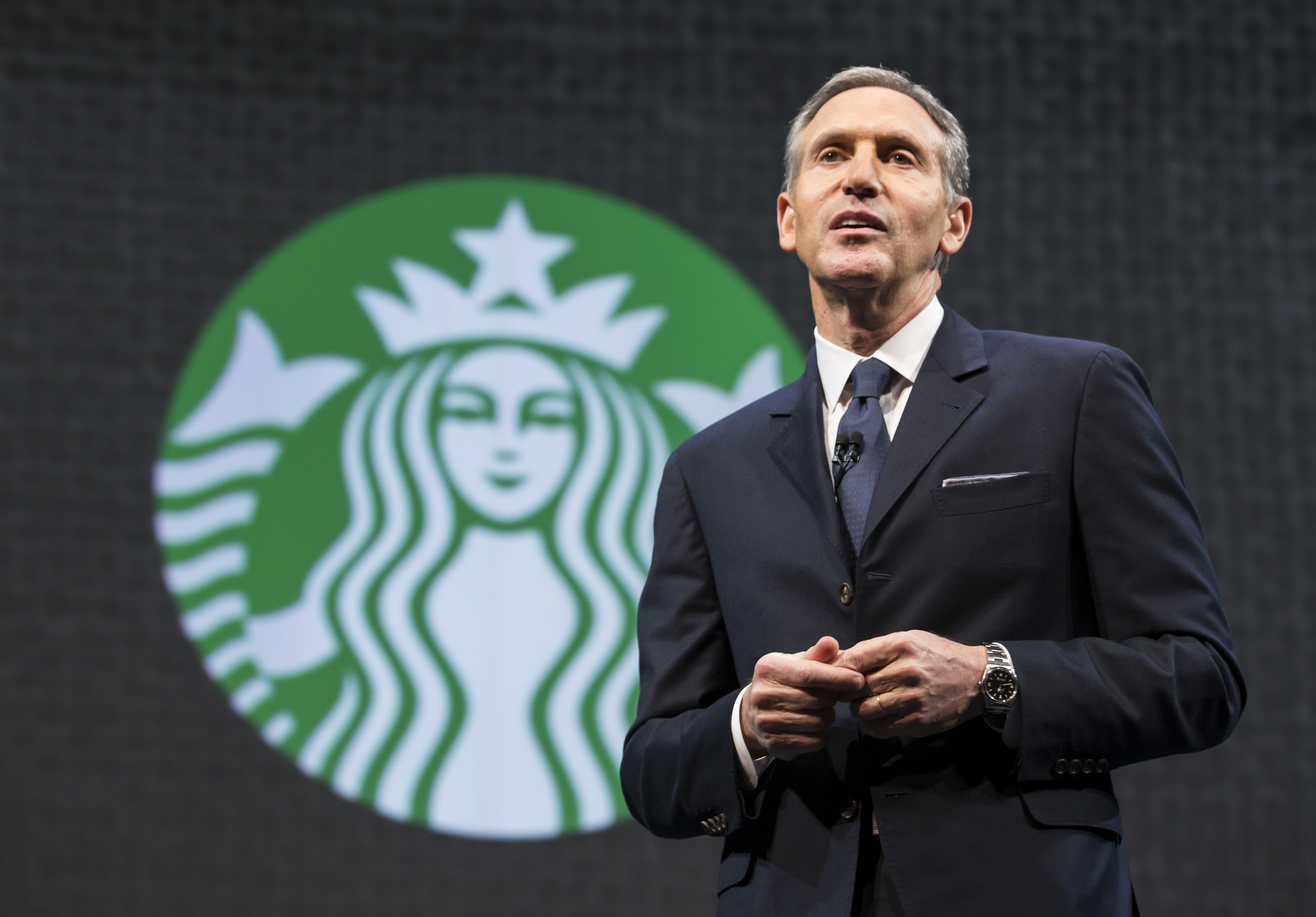 Starbucks CEO Howard Schultz, pictured in 2015.