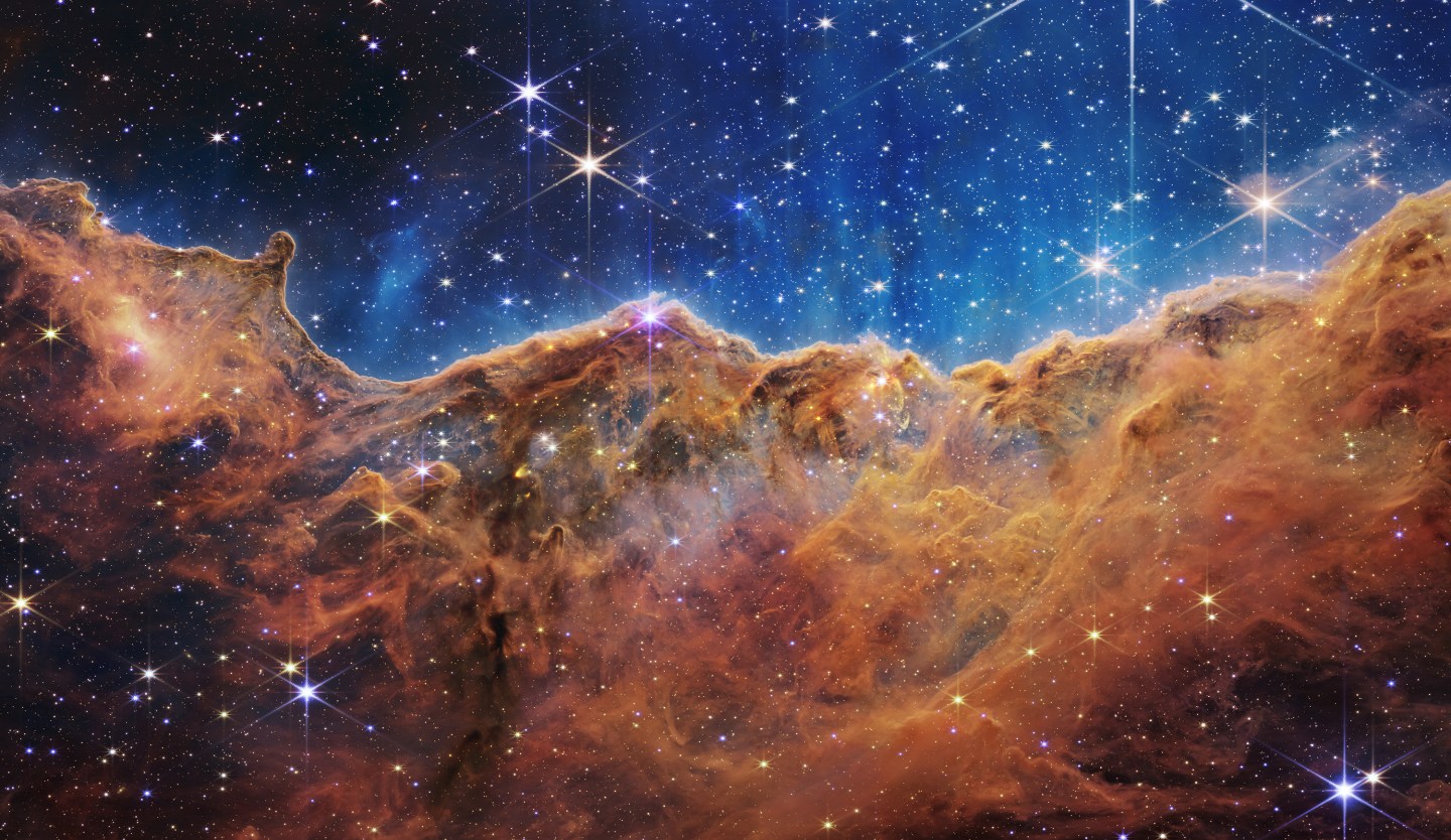 Here are the first color pictures from the James Webb space telescope