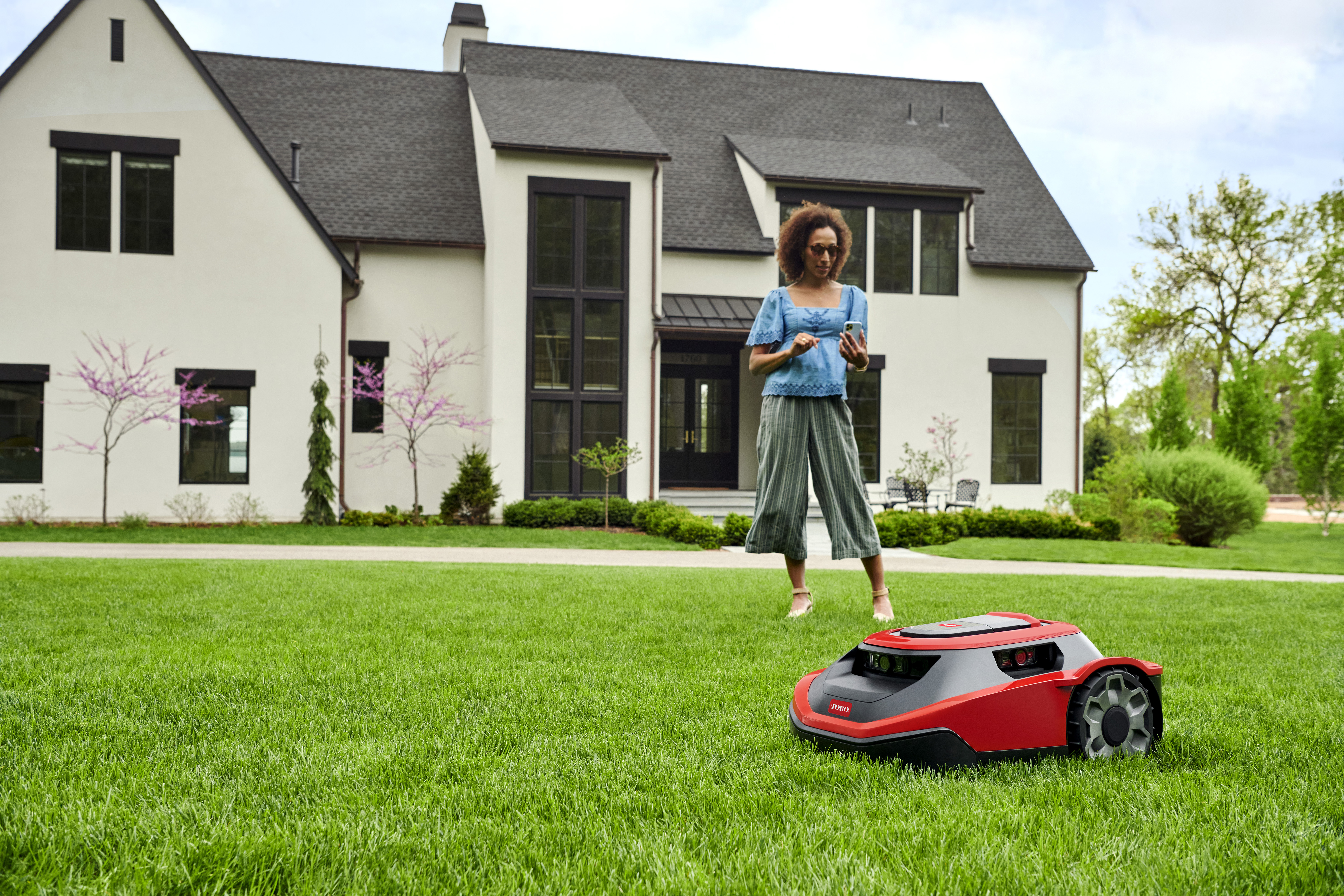 Toro’s new robotic, battery-powered mower is the latest advancement in smart and connected technology for homeowners and their yards.