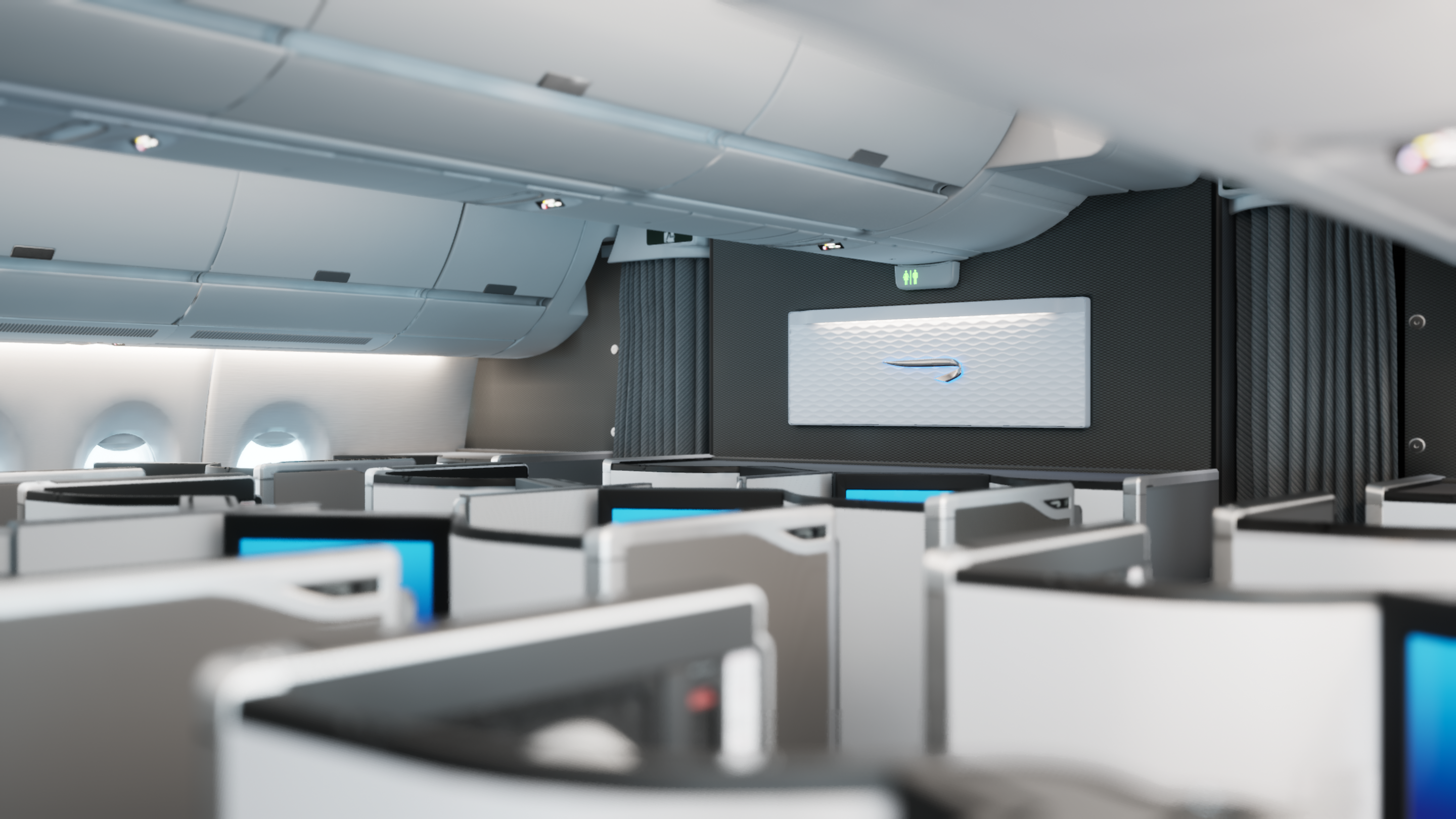 Club Suite rolled out across the London Heathrow long haul fleet and by the end of 2019, four A350s and two Boeing 777 aircraft were flying with Club Suite.