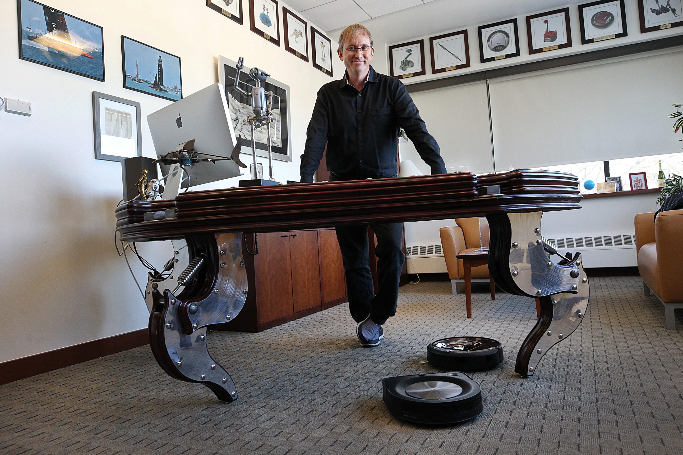 Colin Angle, the CEO of iRobot, best known for the Roomba vacuum cleaner.
