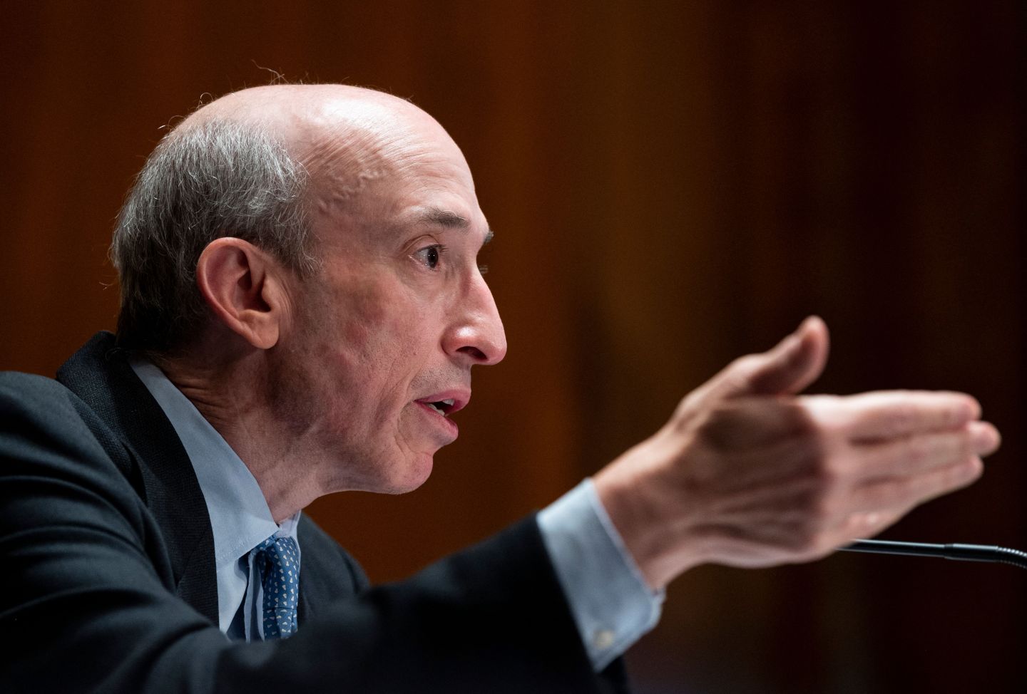 Photo of SEC Chair Gary Gensler