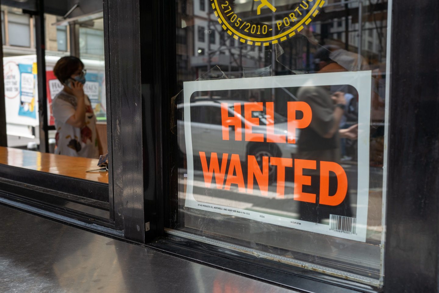 Help wanted sign