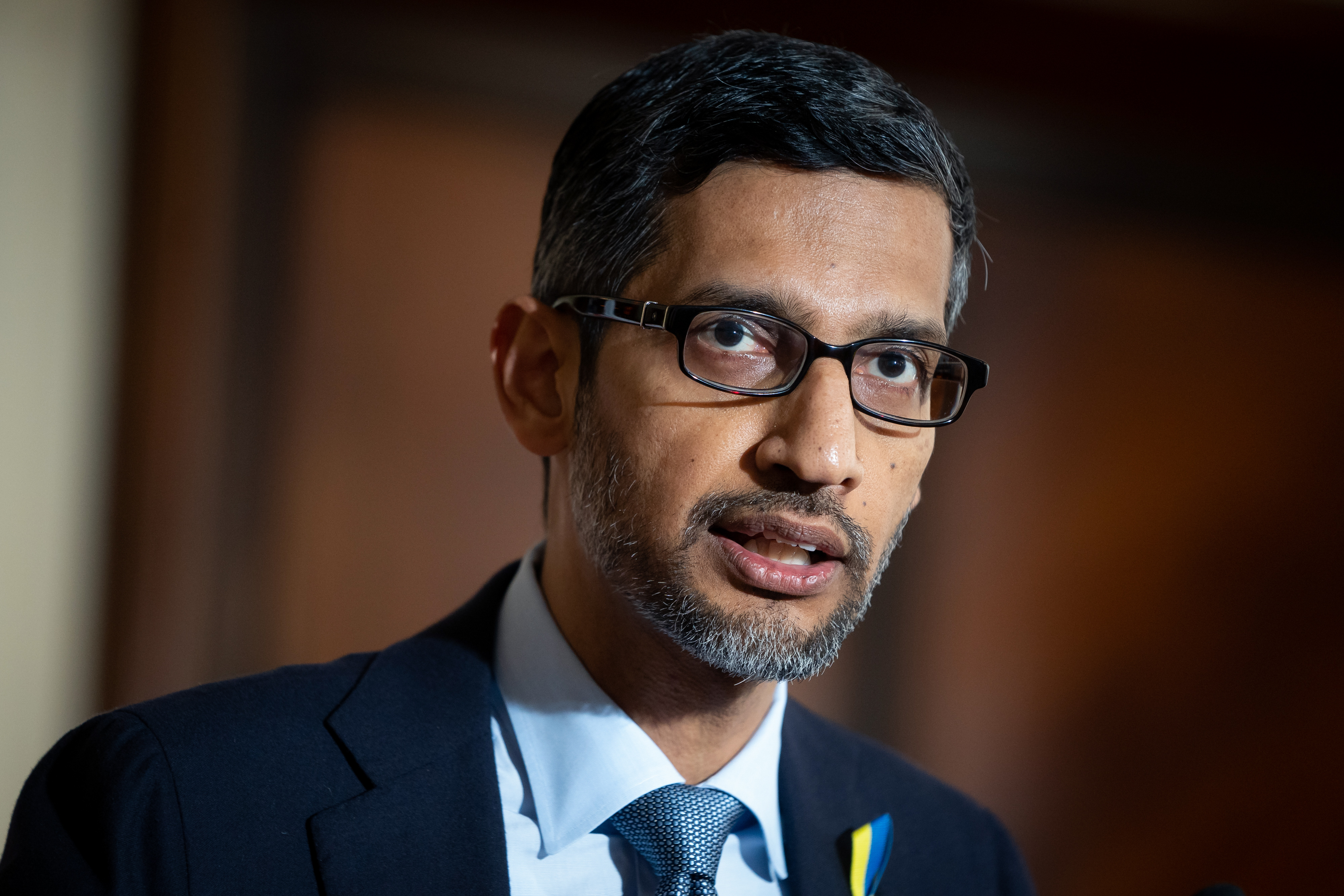 CEO of Alphabet and Google Sundar Pichai.